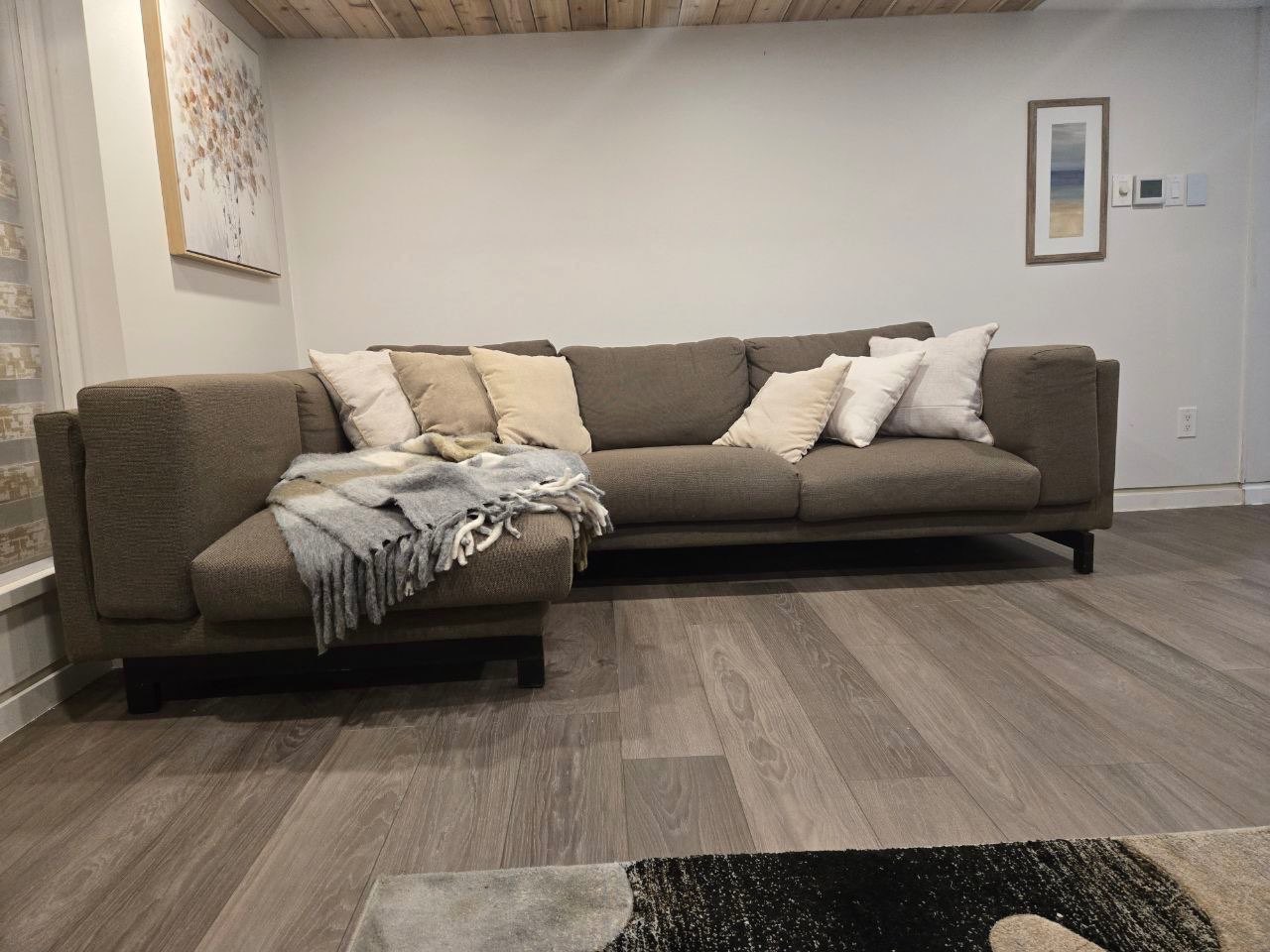 IKEA NOCKEBY 3-Seat Sofa with Left Chaise - photo 3