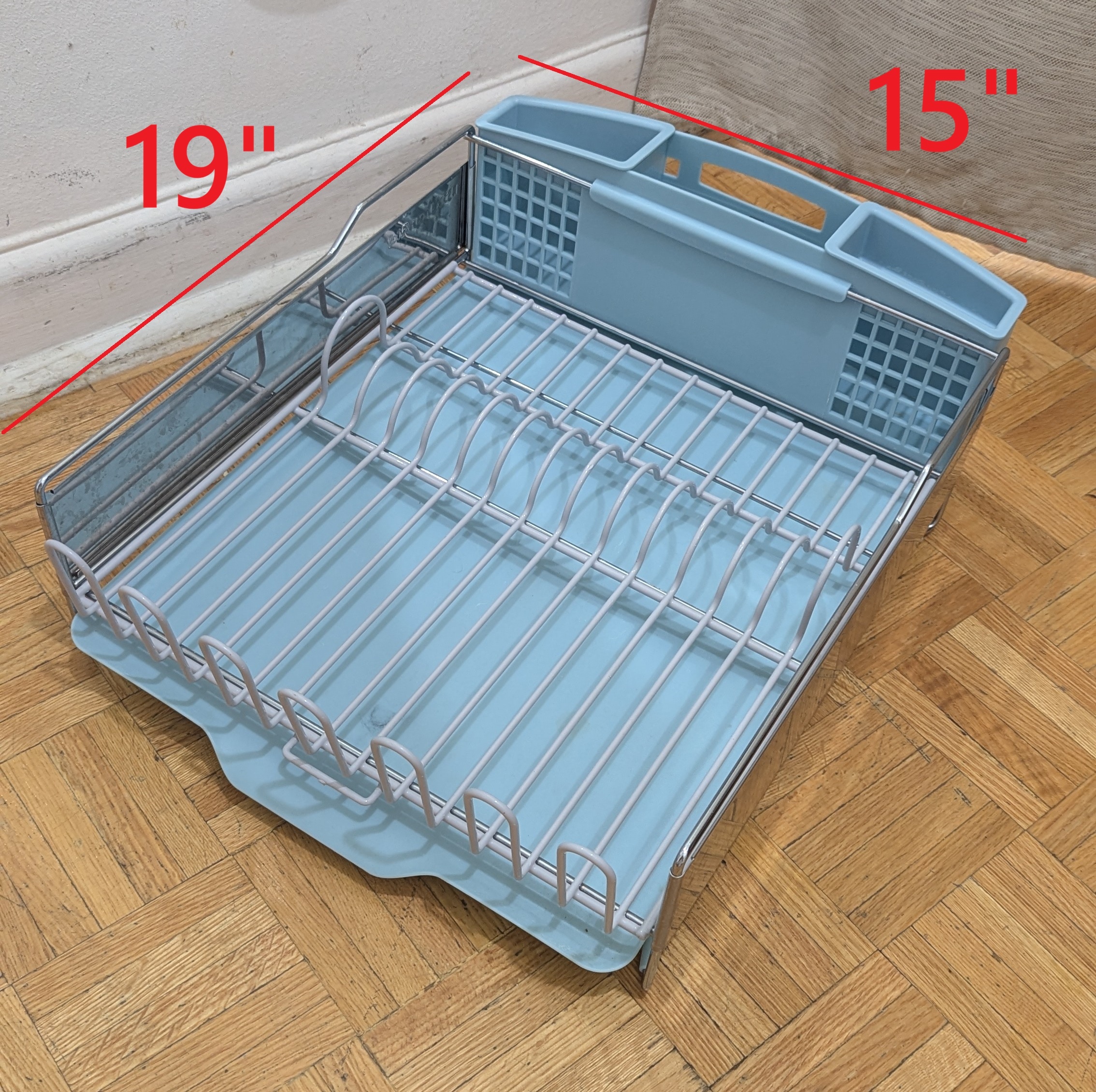 BIG Sink Stained Kitchen Steel Dish Drying Rack Kitchen Aid