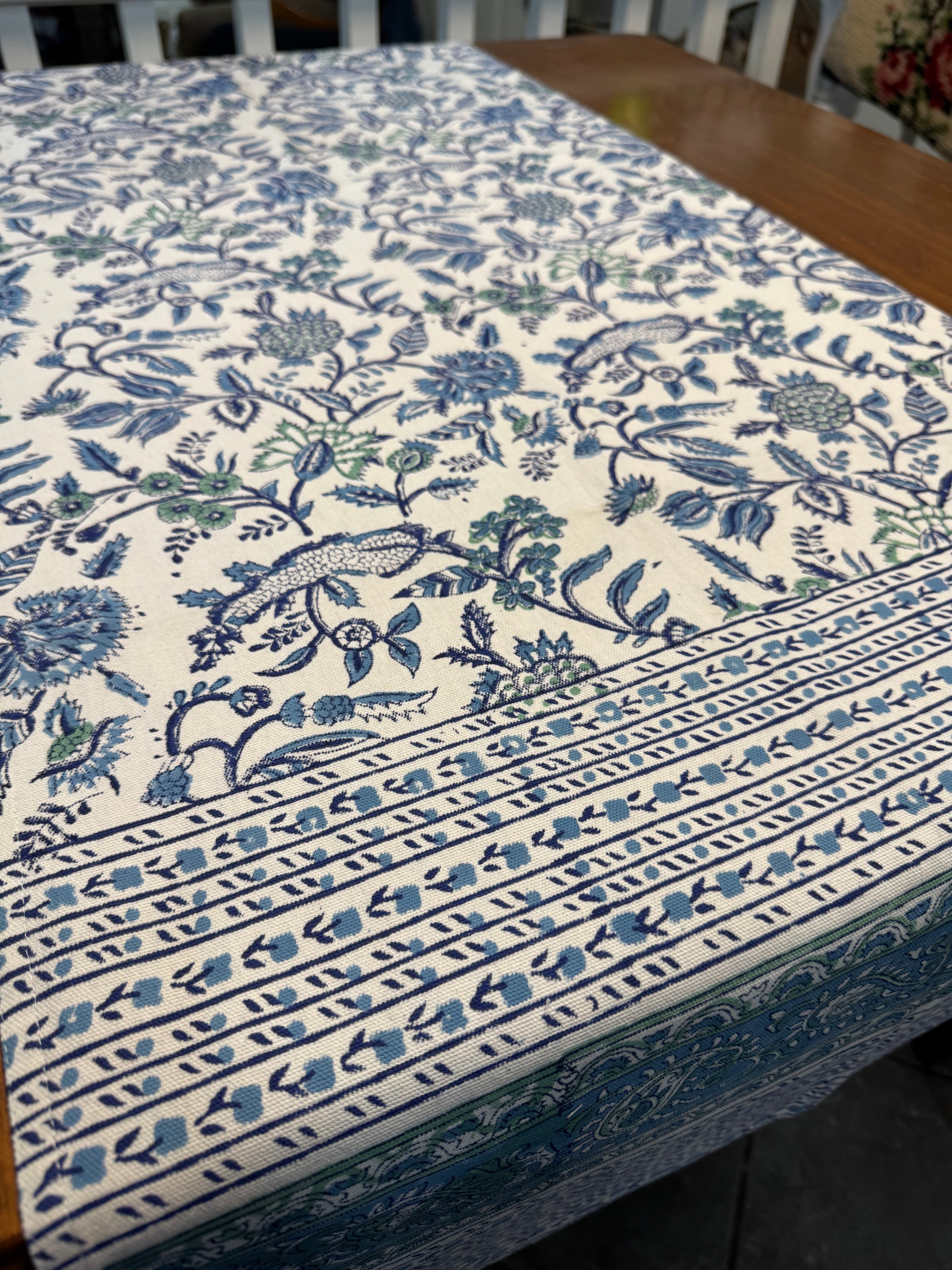 Brand New - Floral Cotton Table Runner (20" x 60") - Steal Deal - photo 3