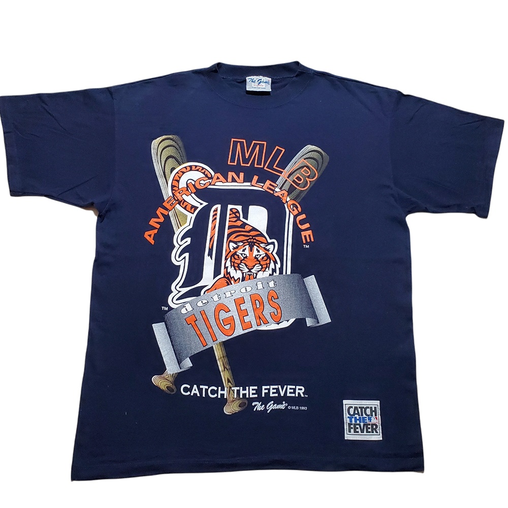 Vintage 1993 Detroit Tigers The Game T-Shirt