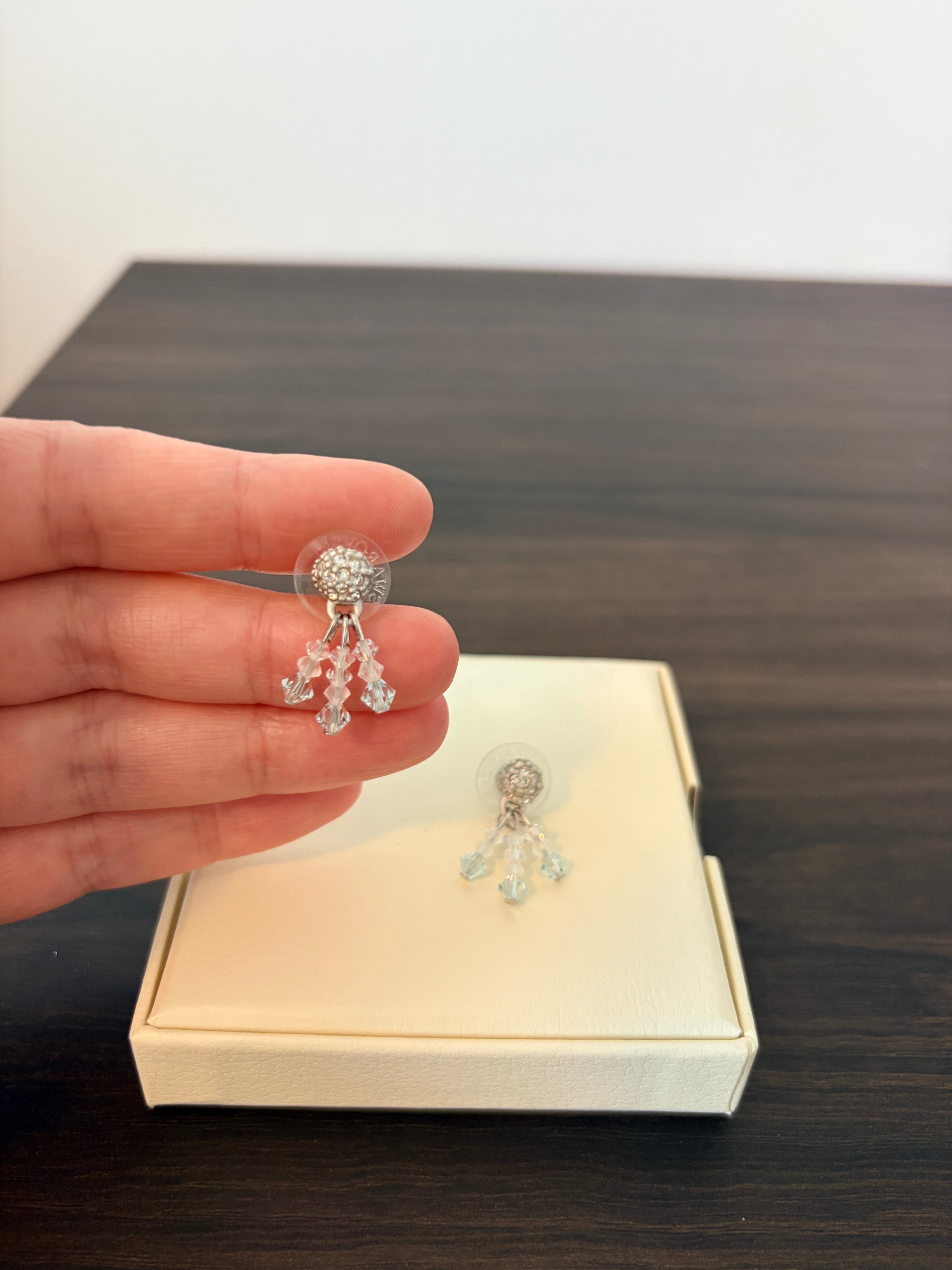 Vintage Swarovski Crystal Drop Earrings - photo 2