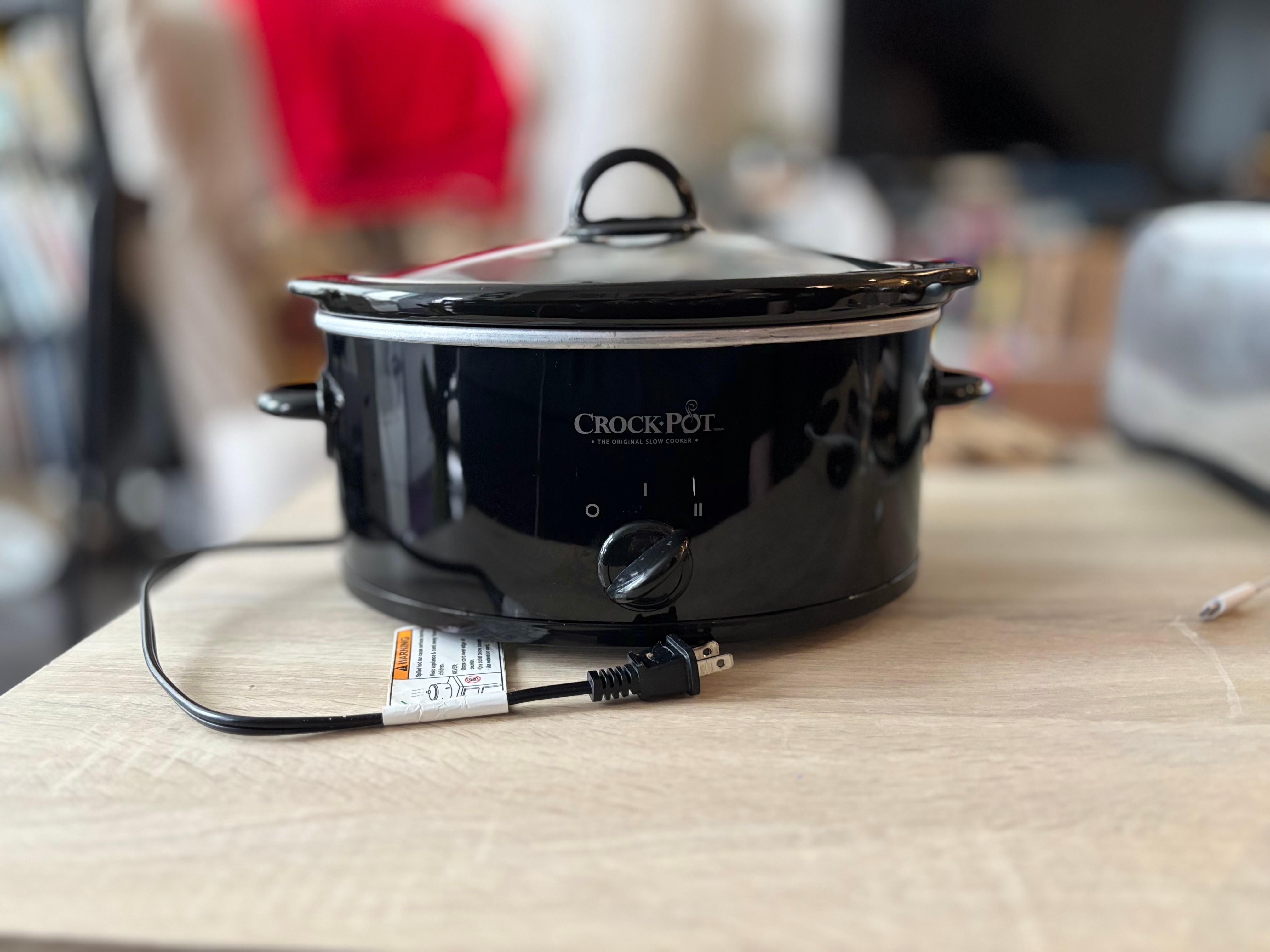 Crock-Pot 4-Quart Classic Slow Cooker, Black