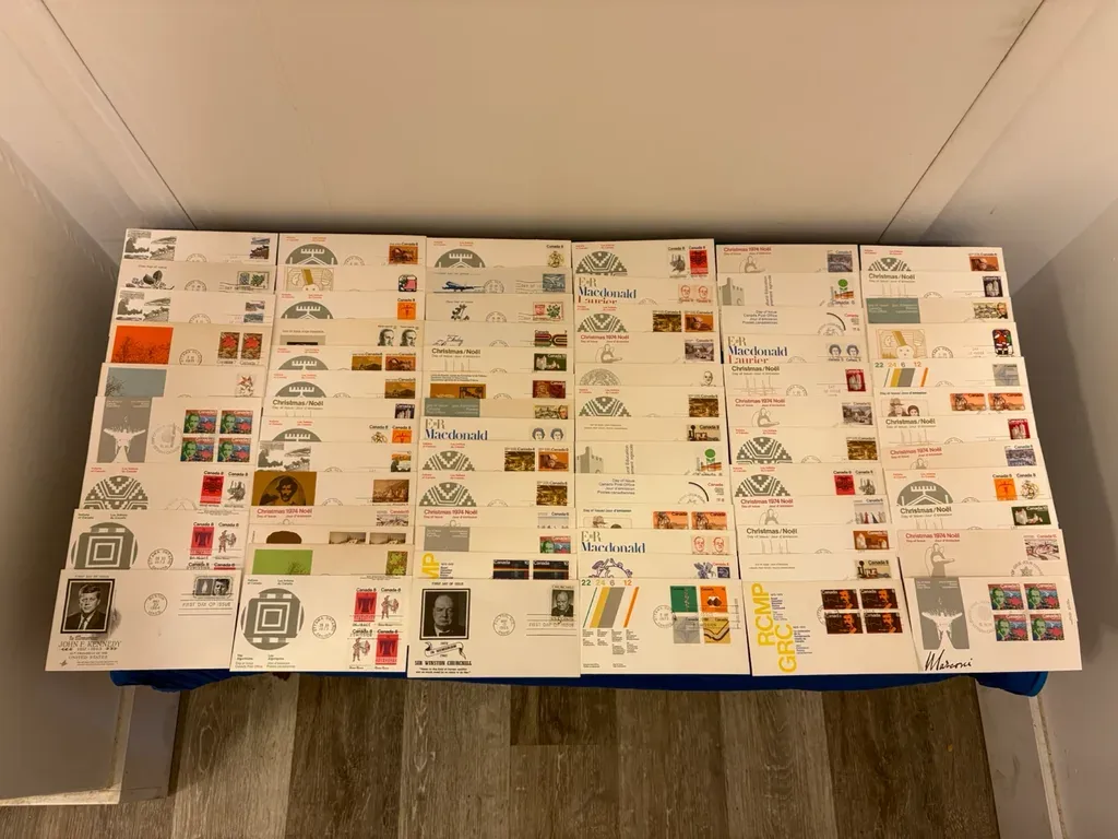Vintage Canada Stamp Collection