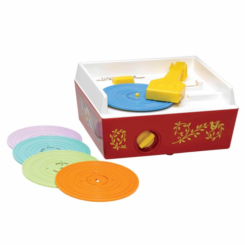 BNIB Fisher-Price Retro Music Box Record Player - photo 2