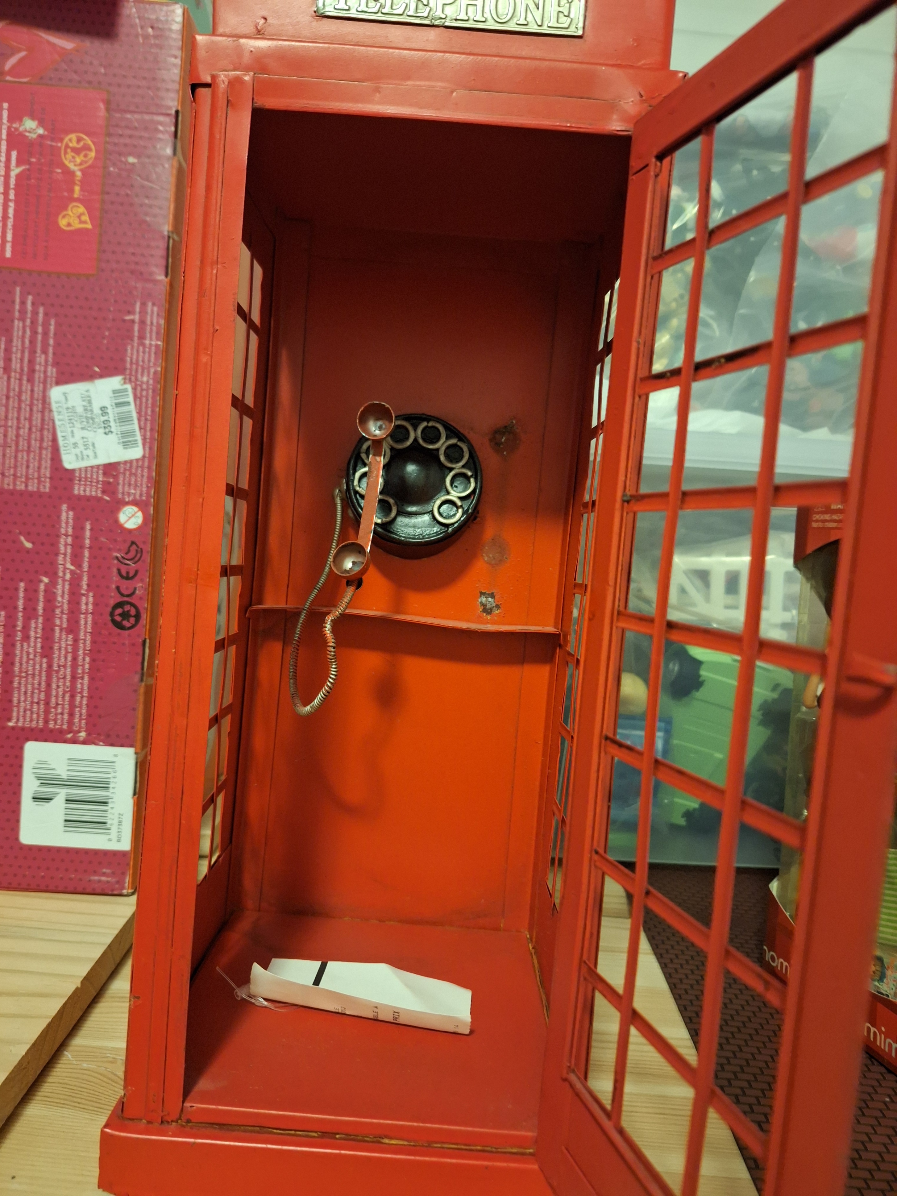 Telephone booth from homesense - photo 3