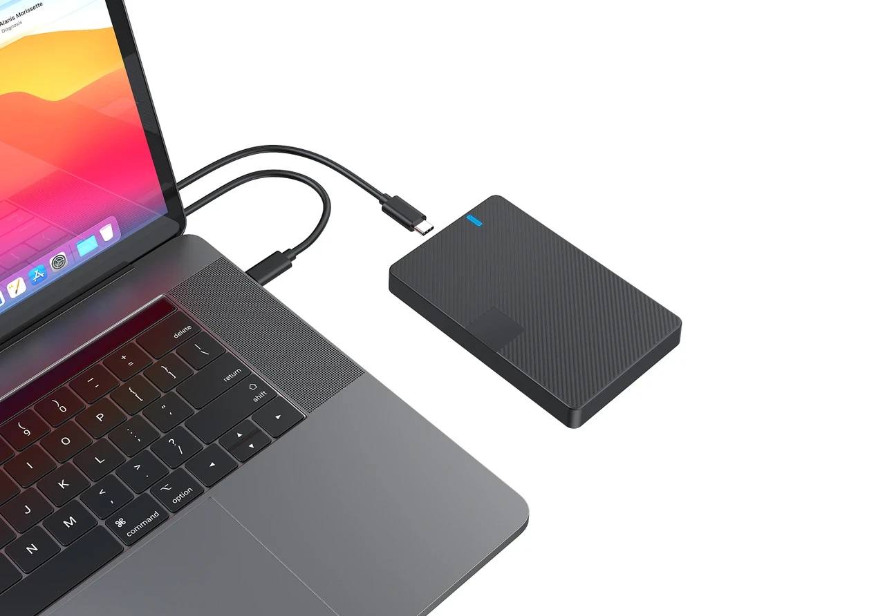2.5" SATA HDD / SSD Enclosure USB-C / A 3.1
