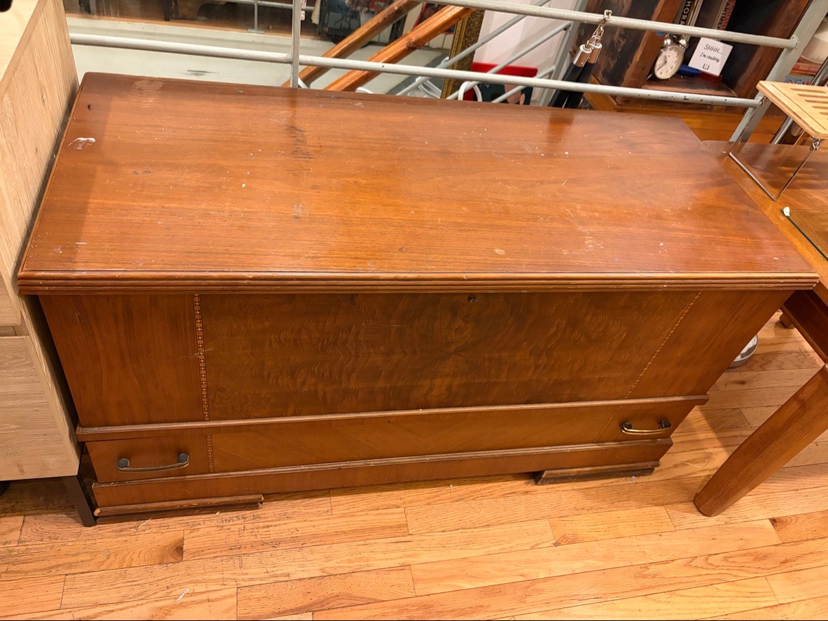 Cedar Storage Chest / Trunk Vintage Mid-Century
