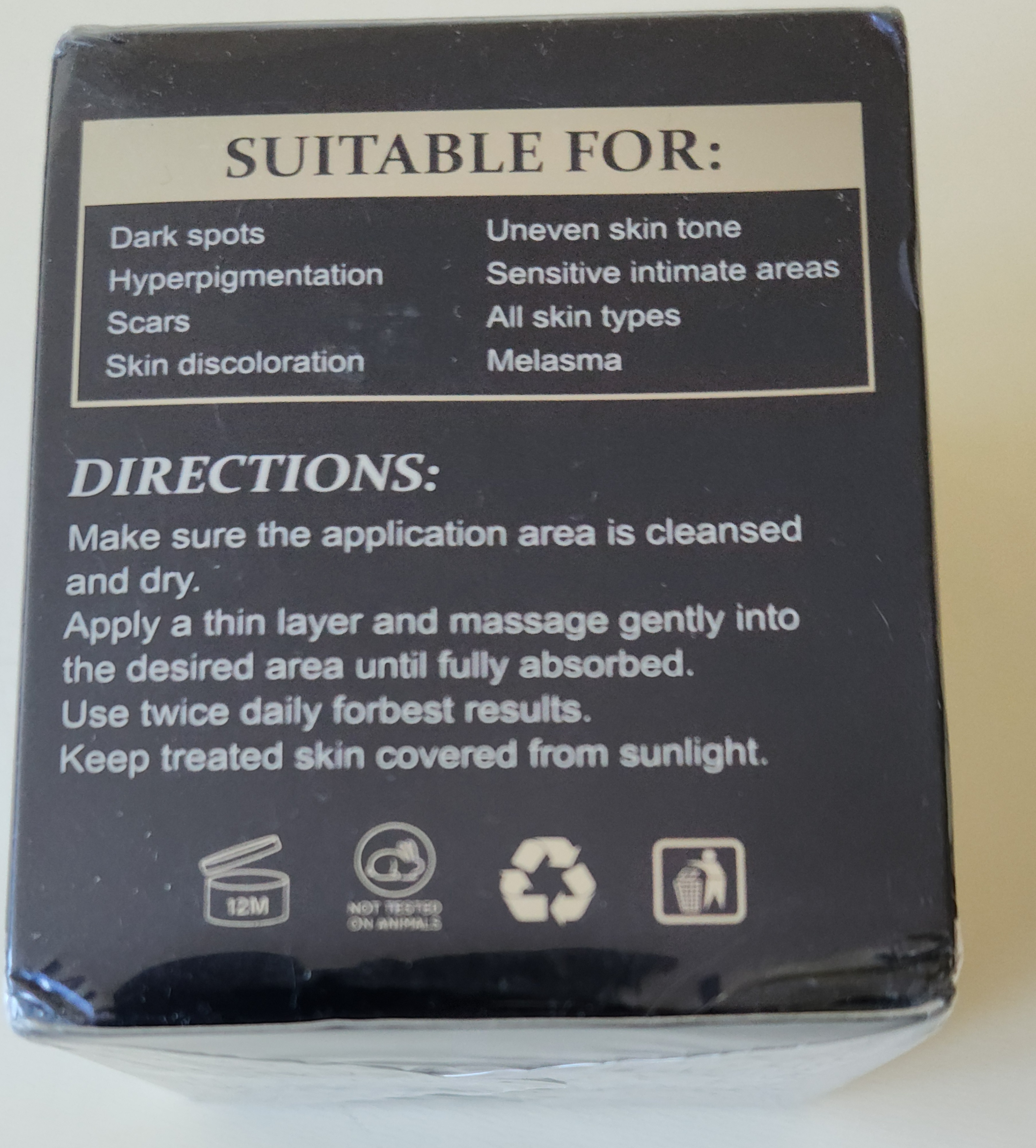 Jtopyrt Dark Spot Remover 10% – Face & Body | New Sealed 50ml - photo 2