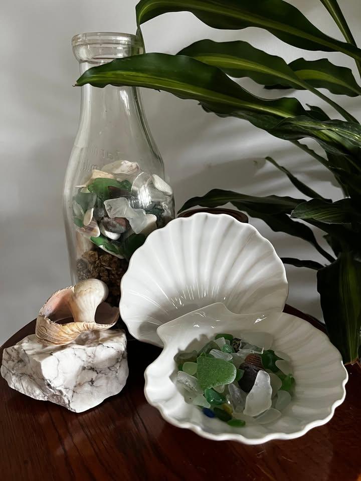 Seashell trinket dishes x4 - photo 3