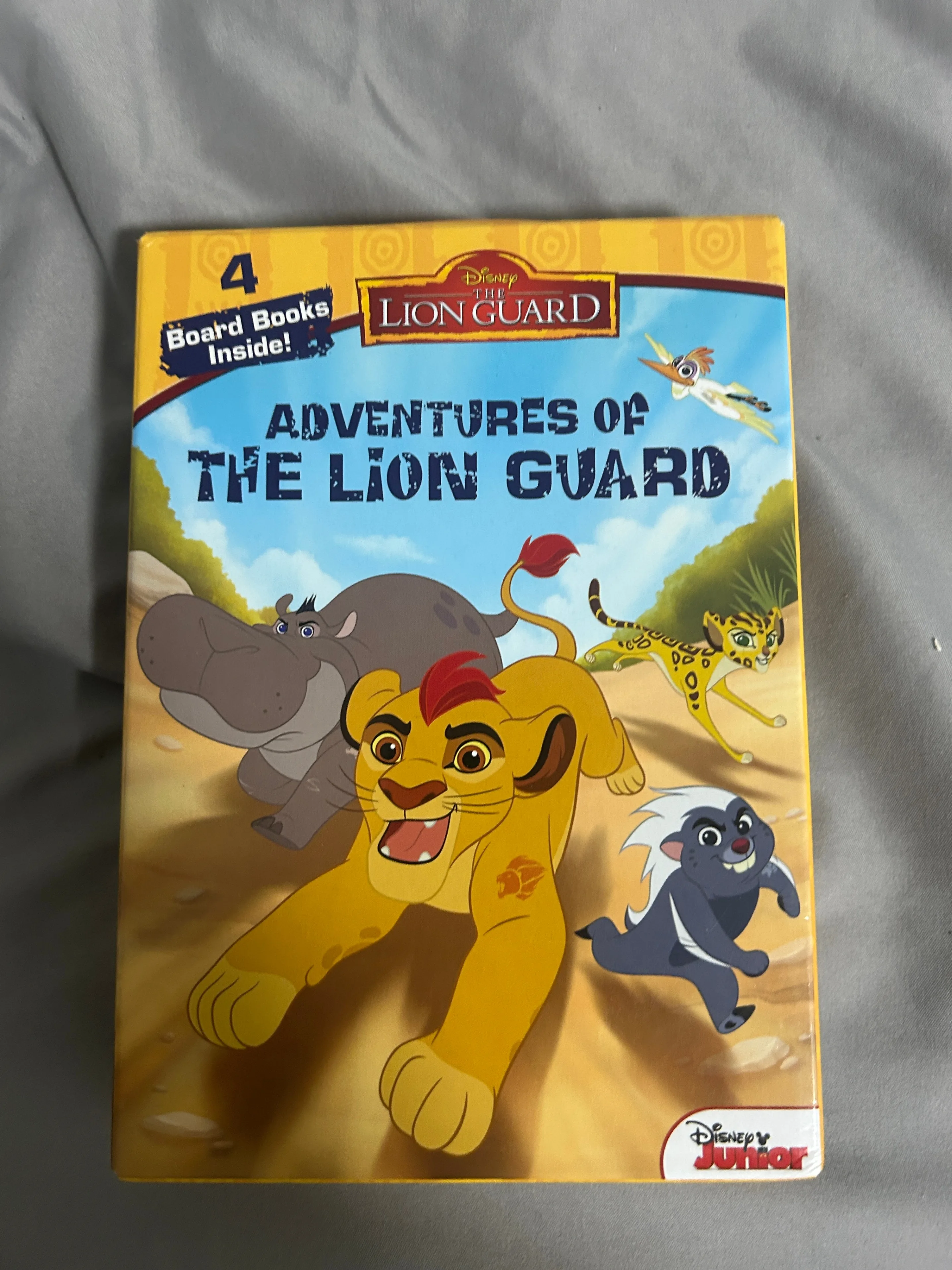 Adventures of the Lion Guard Hardcover Board Books Disney Jr Set - photo 3