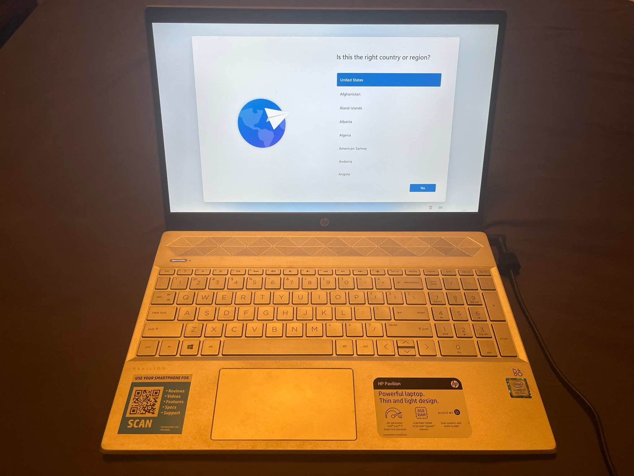 HP Pavilion 15" Laptop
