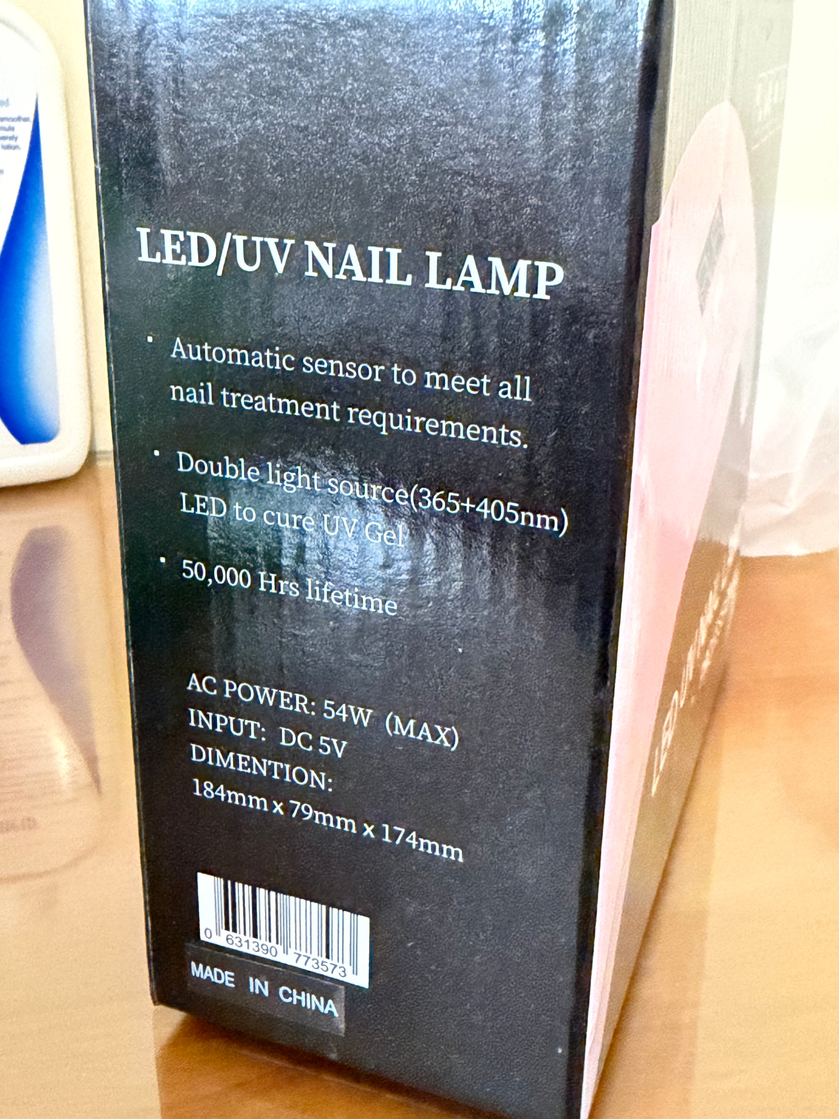54W LED/UV Nail Lamp – Pink - photo 2