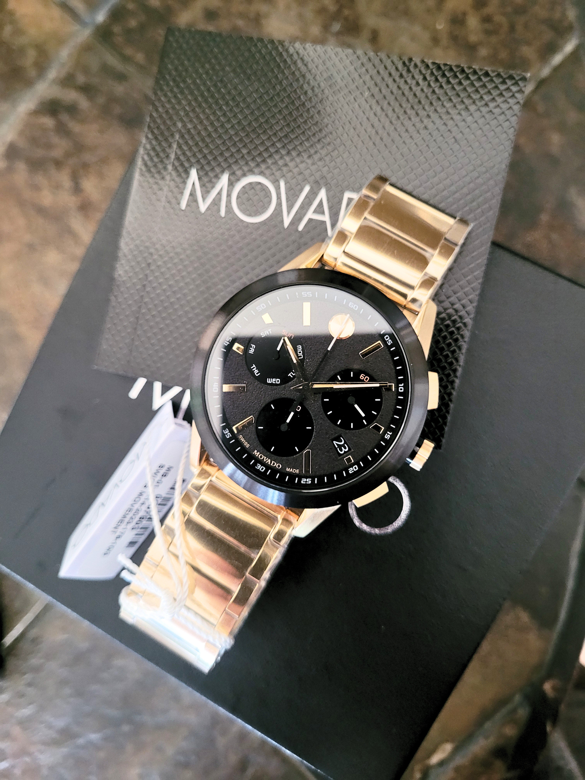 Movado Men's 0607803 Museum Sport Chronograph Watch - photo 5