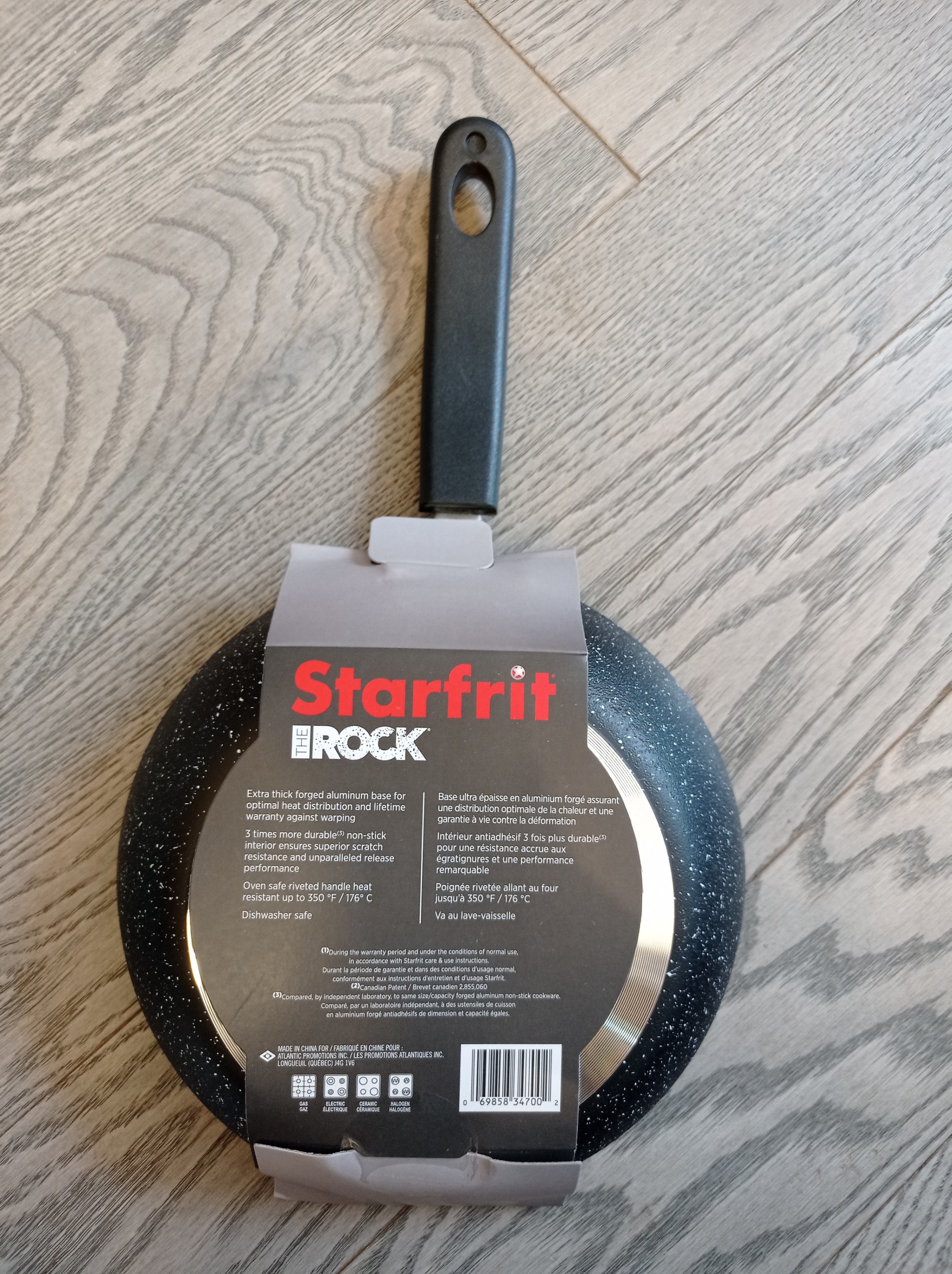Brand New Starfrit The Rock 8" (20 cm) Non-Stick Fry Pan - photo 2