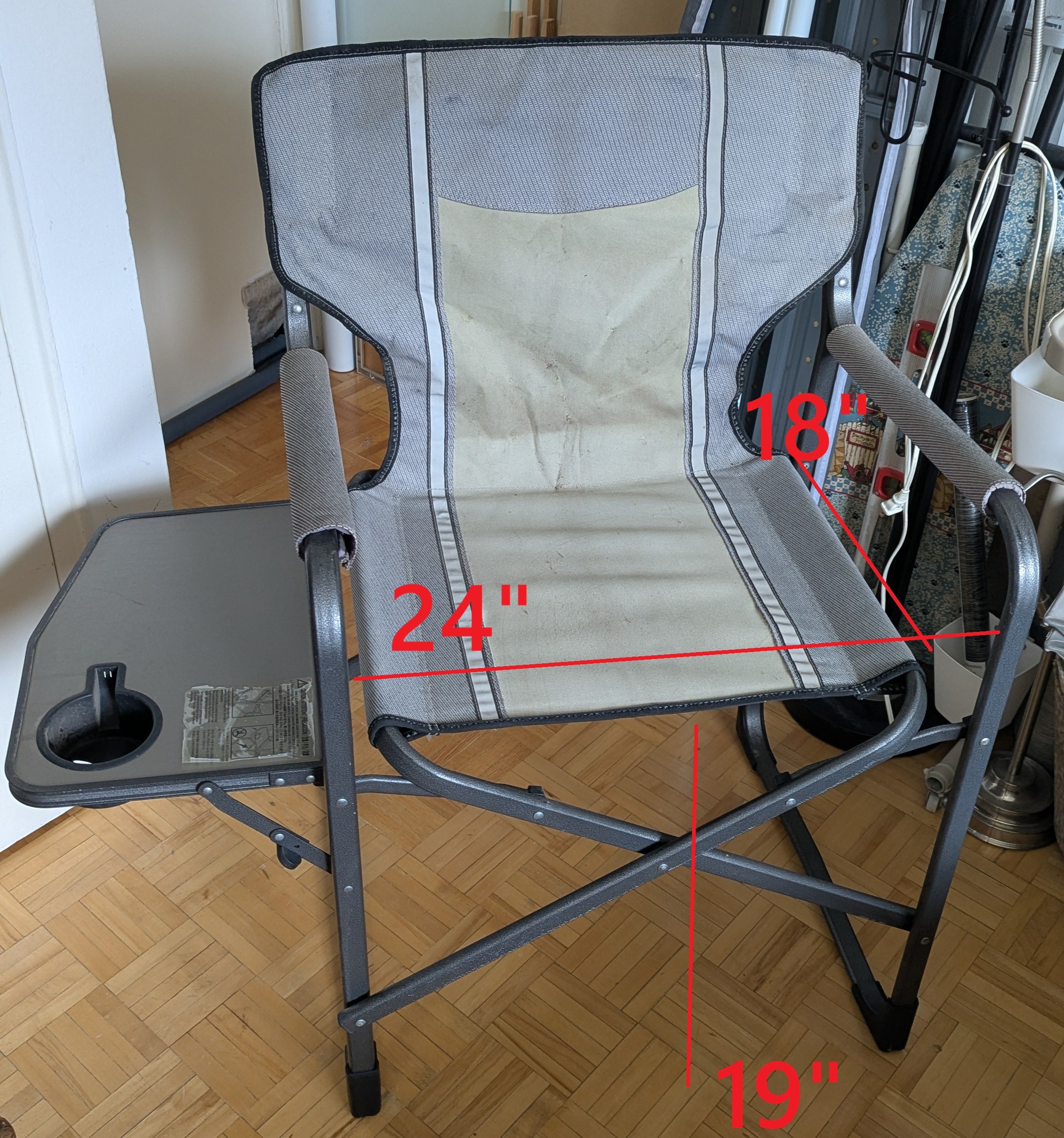 Trail Director Camping Chair with Side Table