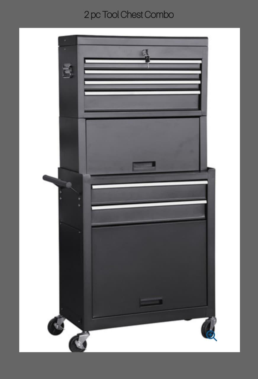 2-Piece Tool Chest Combo
