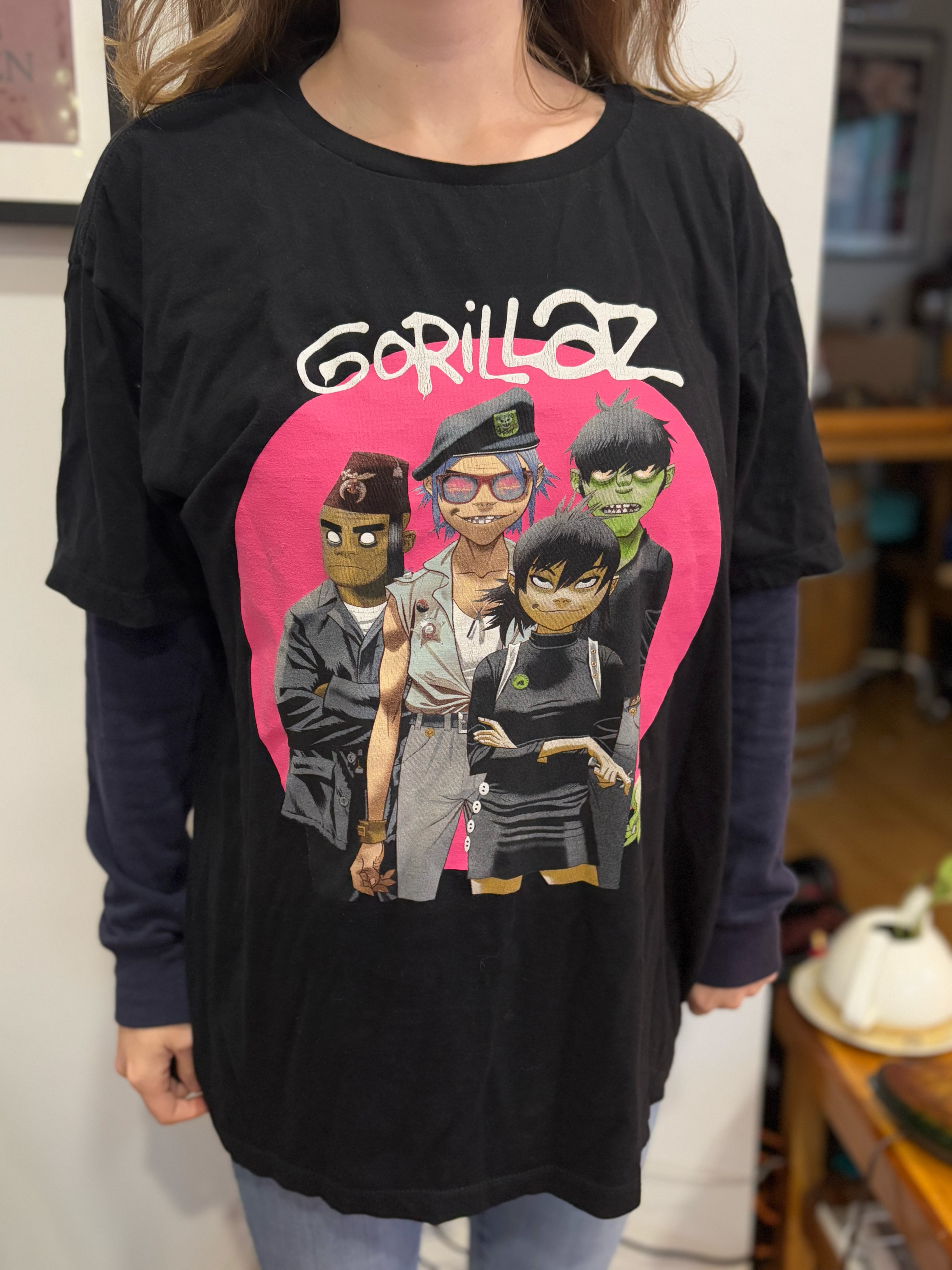Gorillaz band shirt