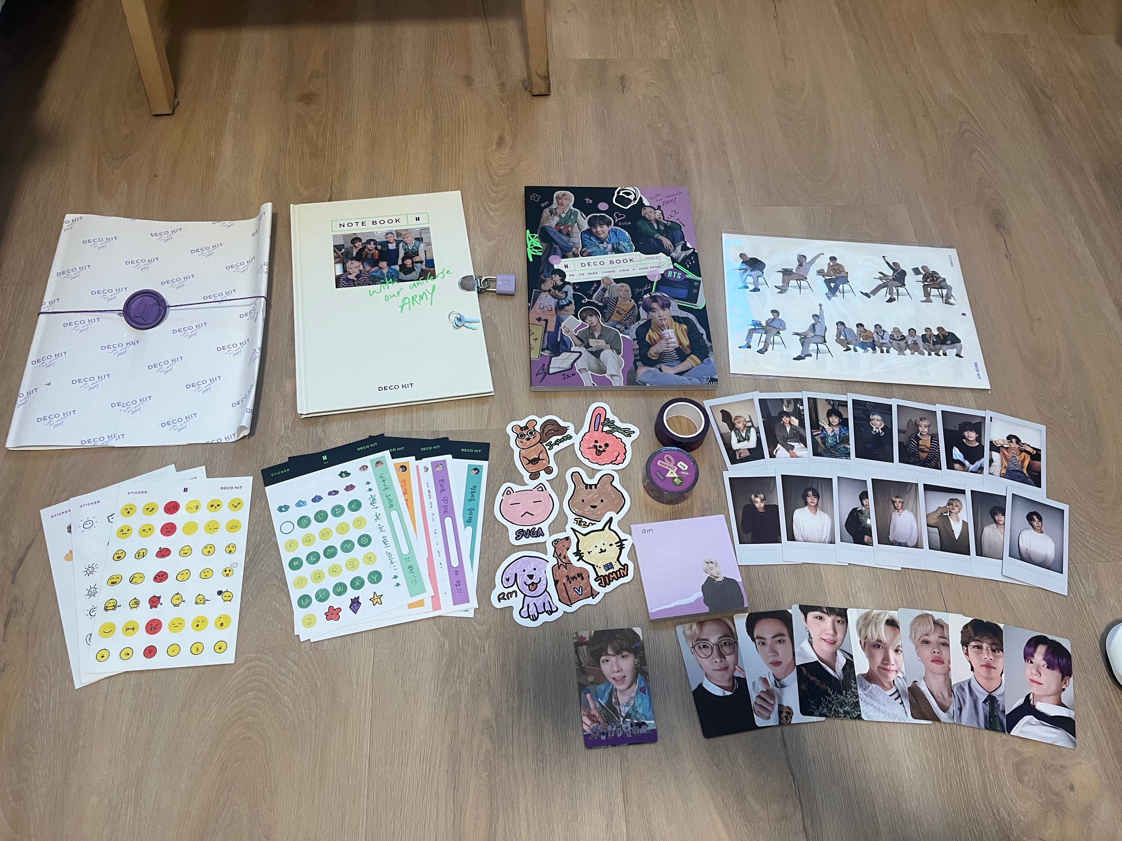 BTS Deco Kit + Photocards – No Box - photo 2