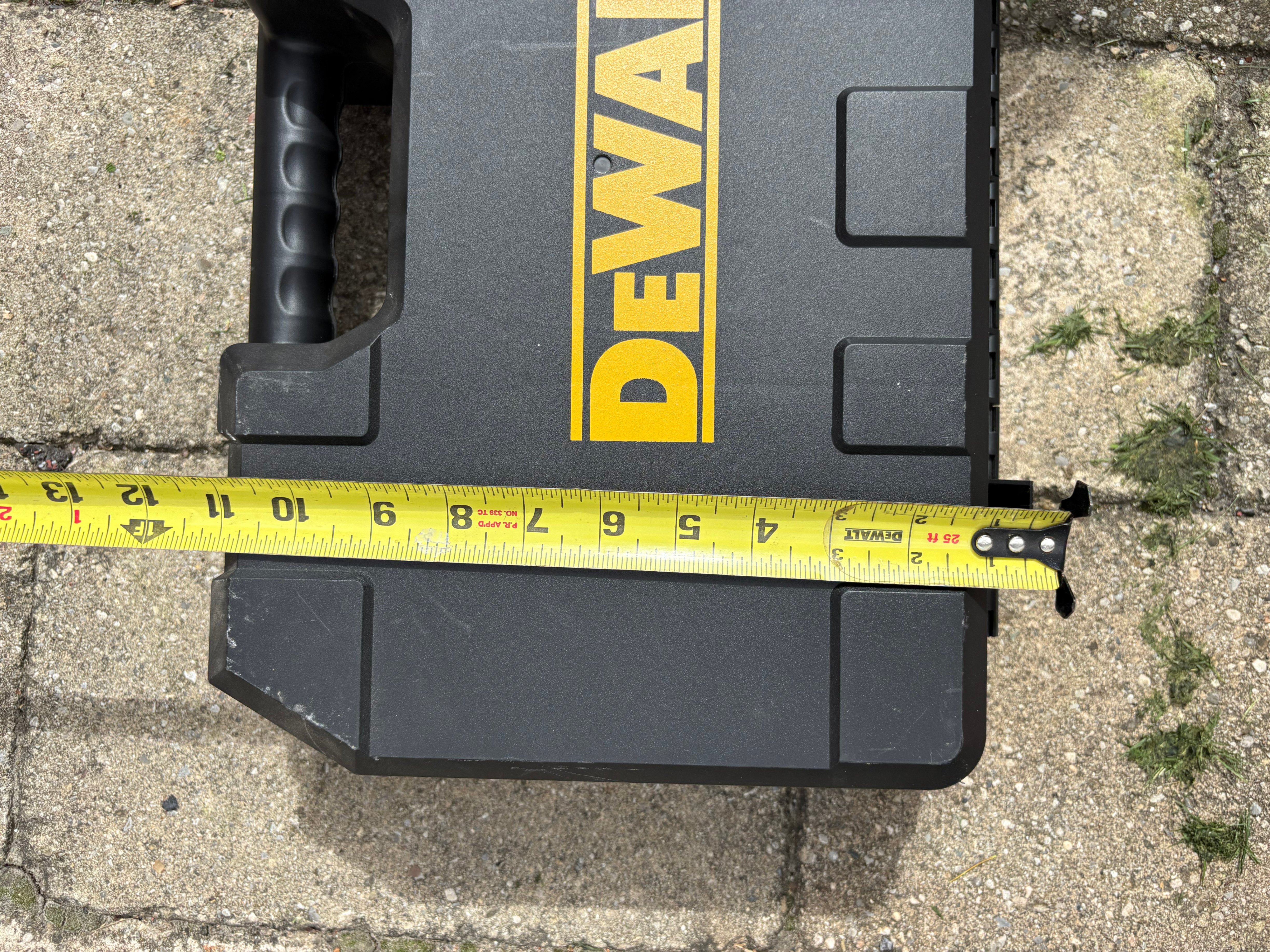 DEWALT Hammer Drill molded plastic case - photo 4