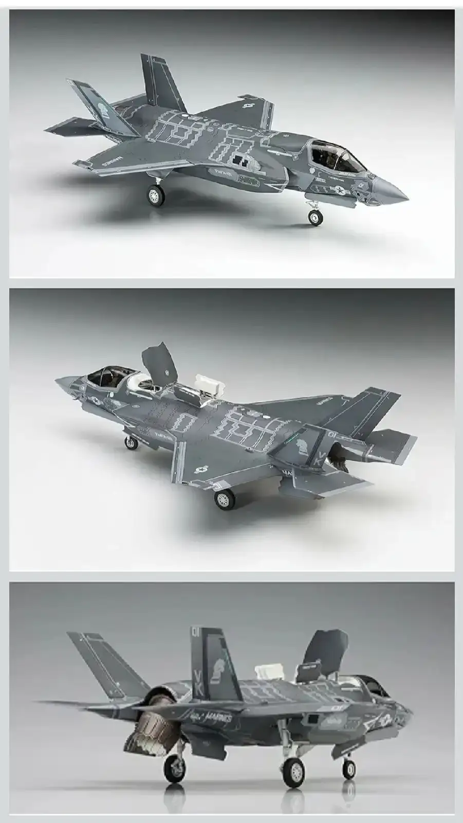 Hasegawa F-35 Lightning II (B Version) Model Kit 1:72 - photo 2