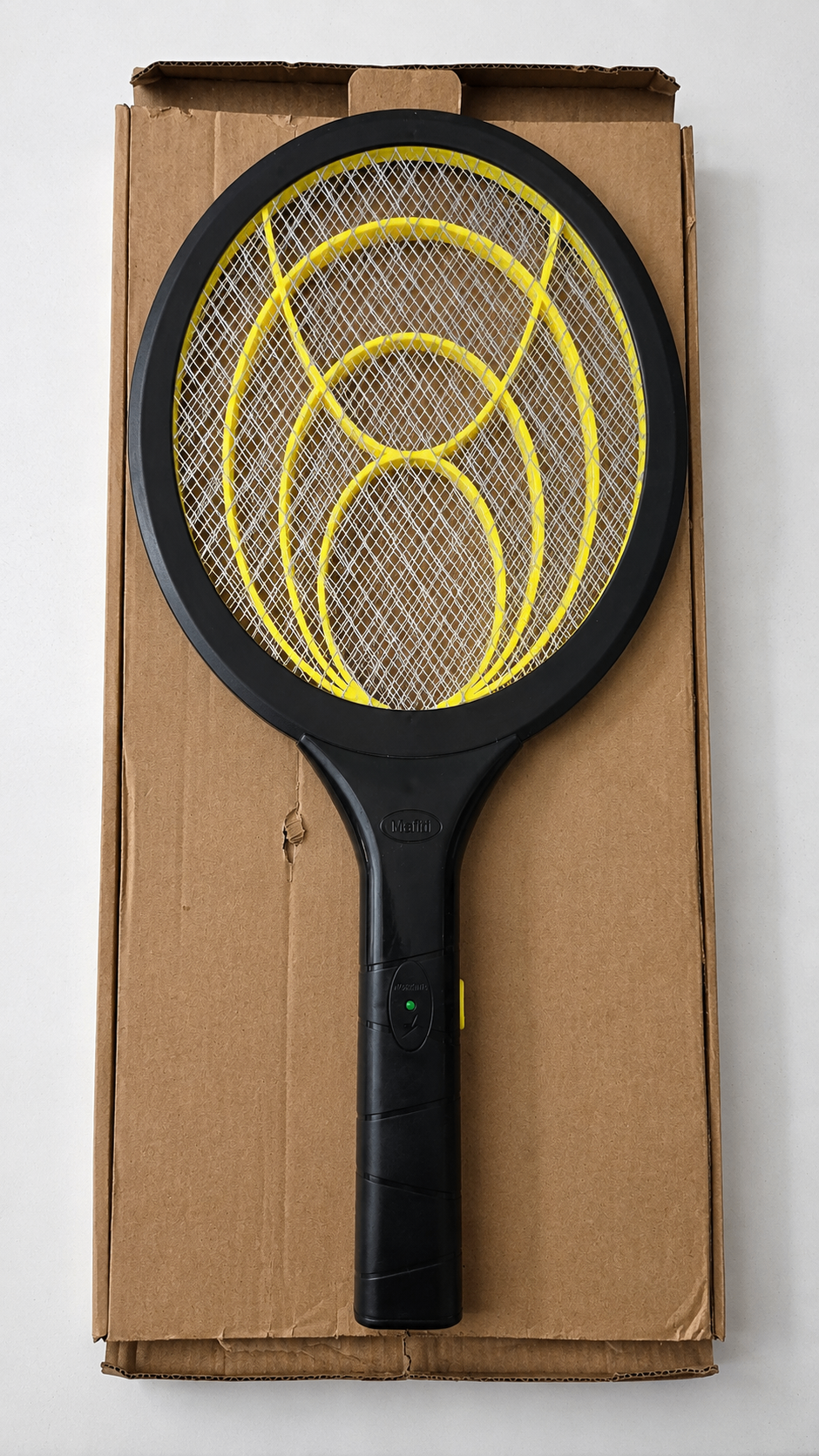 Mafiti Electronic Bug Zapper Racket / Fly Swatter w/ Box