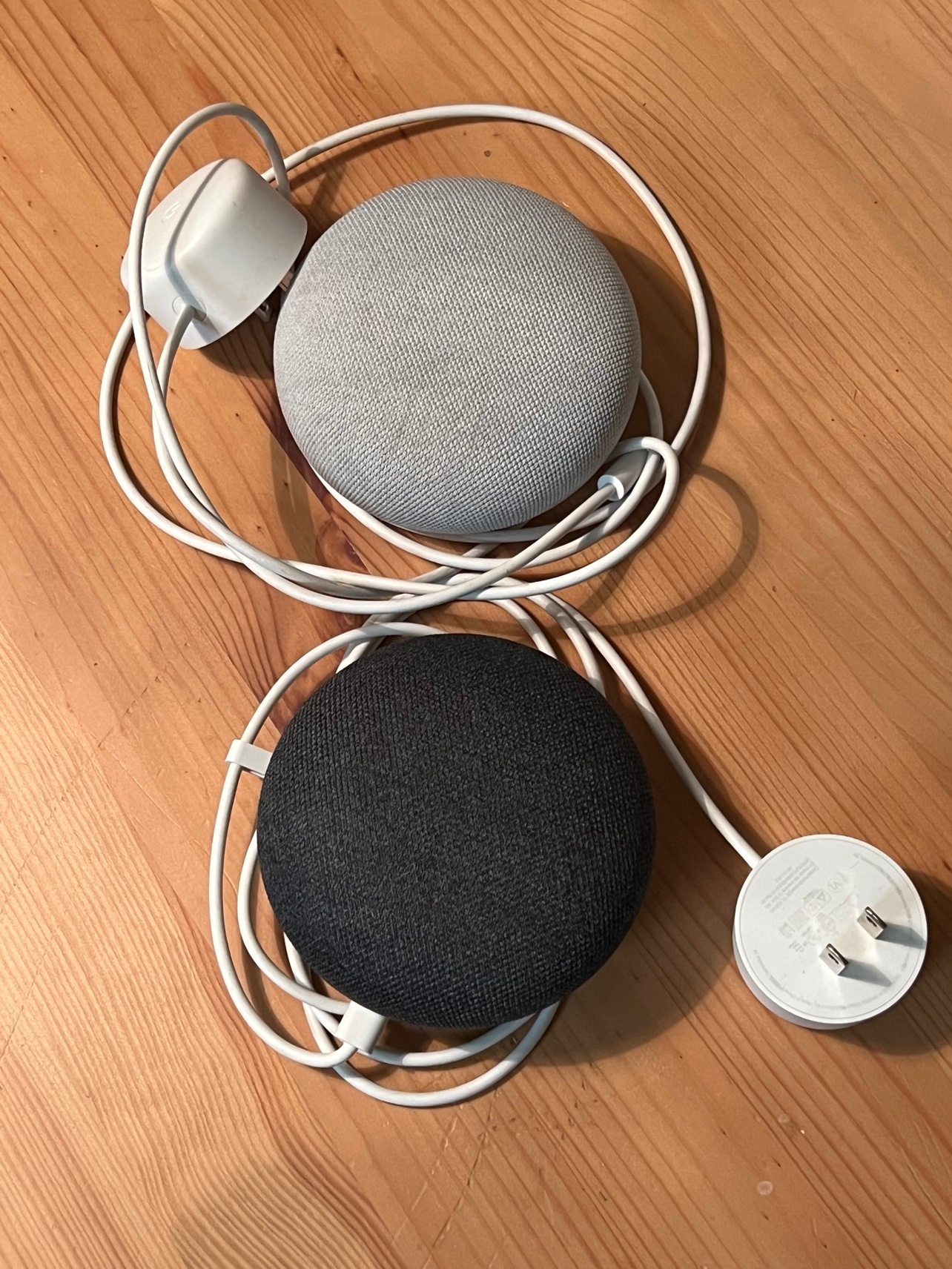 Google Nest Mini 2nd Gen + Home Mini 1st Gen - Pair - photo 4