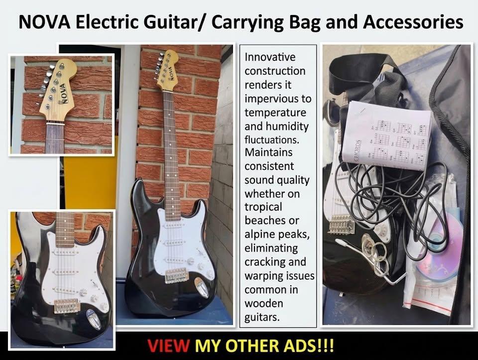 NOVA Electric Guitar/ Carrying Bag