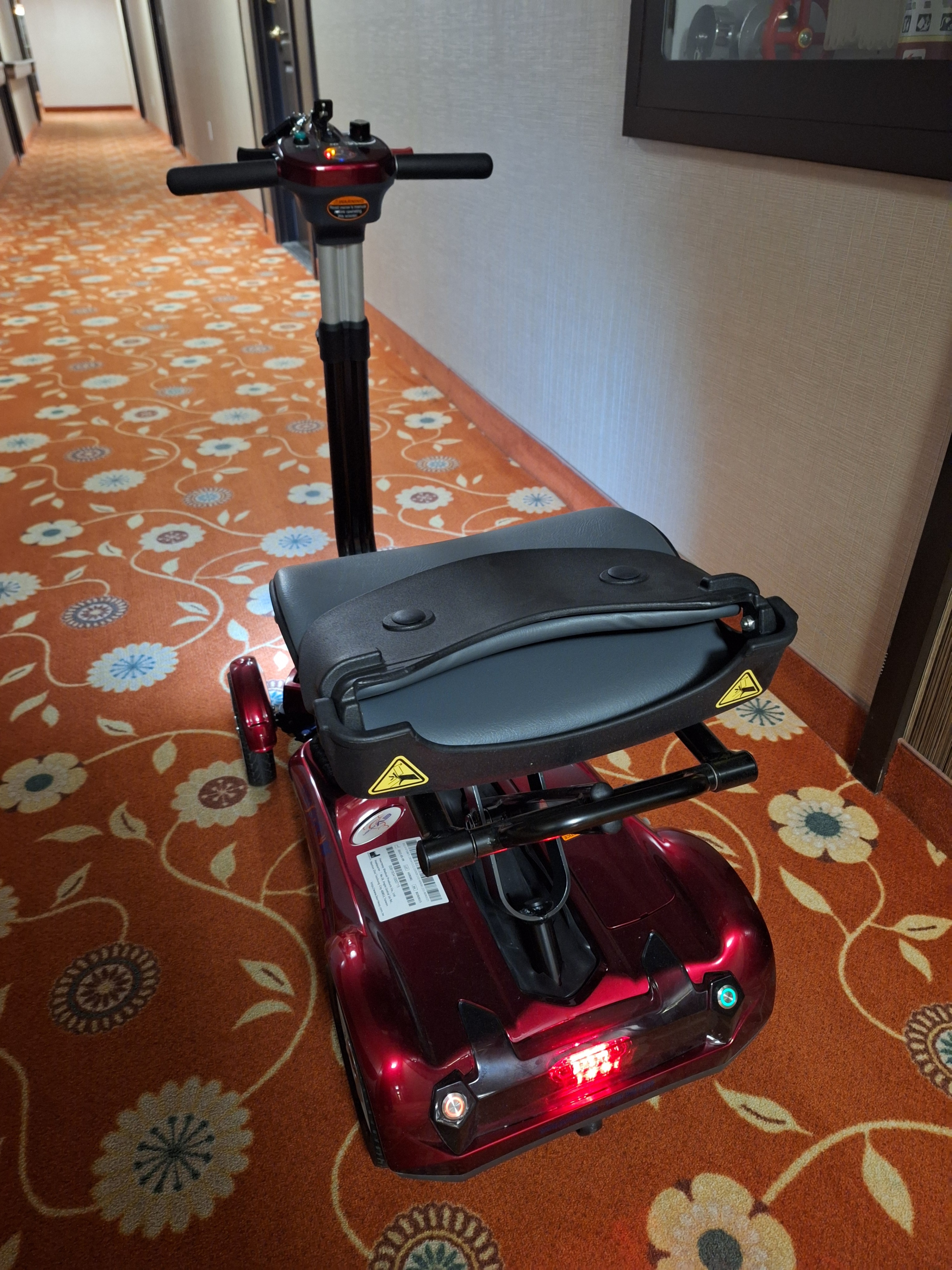 EV Rider Transport 4AF 4-Wheel Auto Folding Mobility Scooter - photo 3