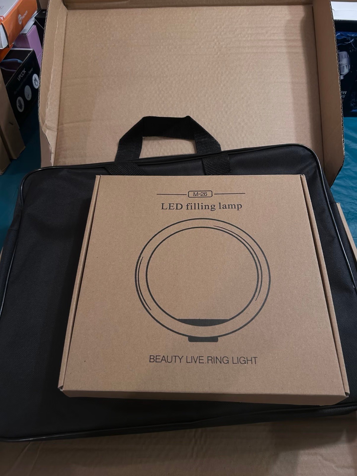 Brand New LED Ring Light Kit M-26 (Live Streaming Lamp)