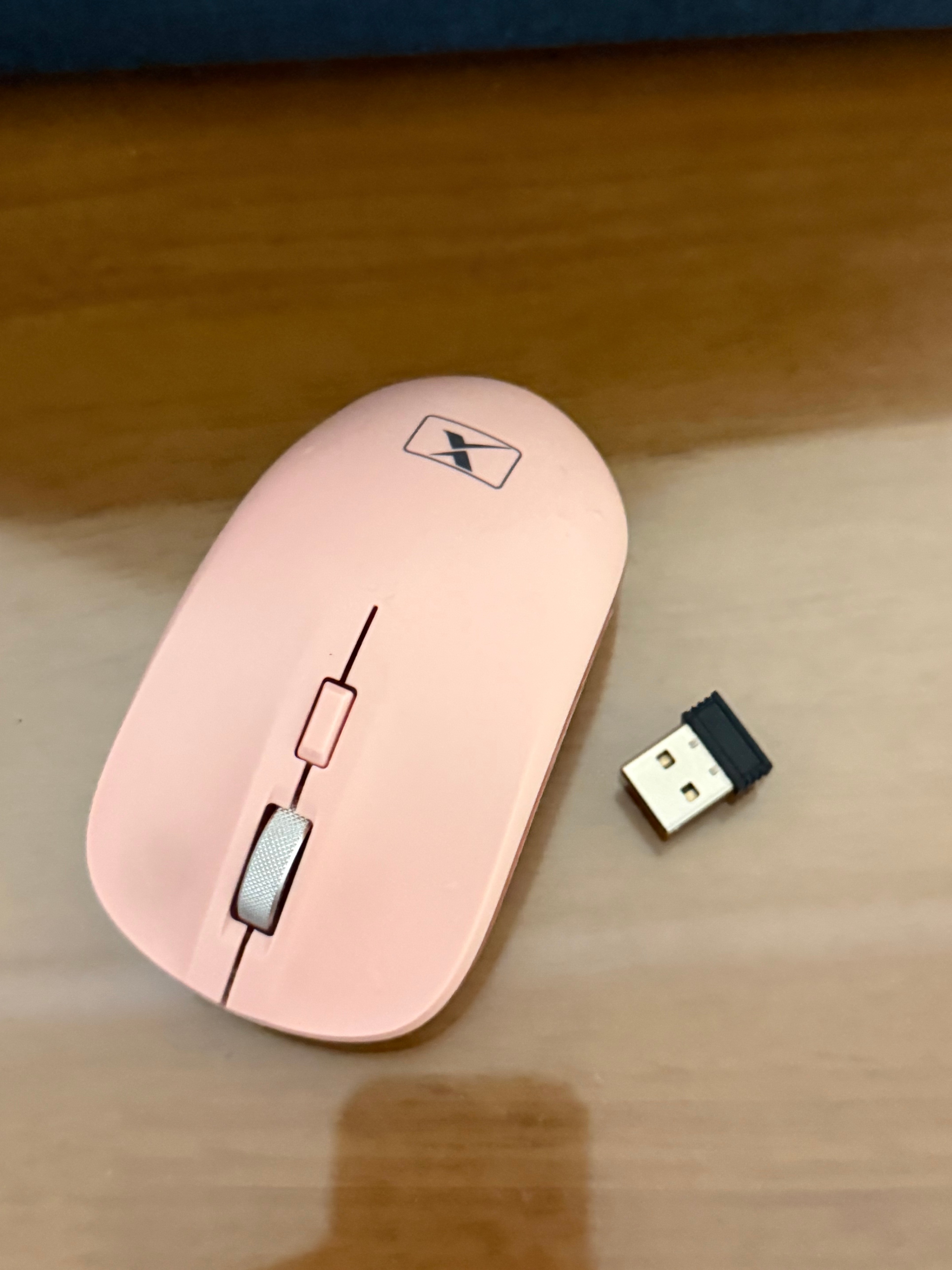 Pink N528 Rechargeable Wireless