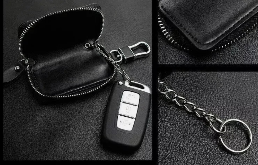 Car Key Case Bag Keychain Remote Key Fob Cover for Toyota - photo 3
