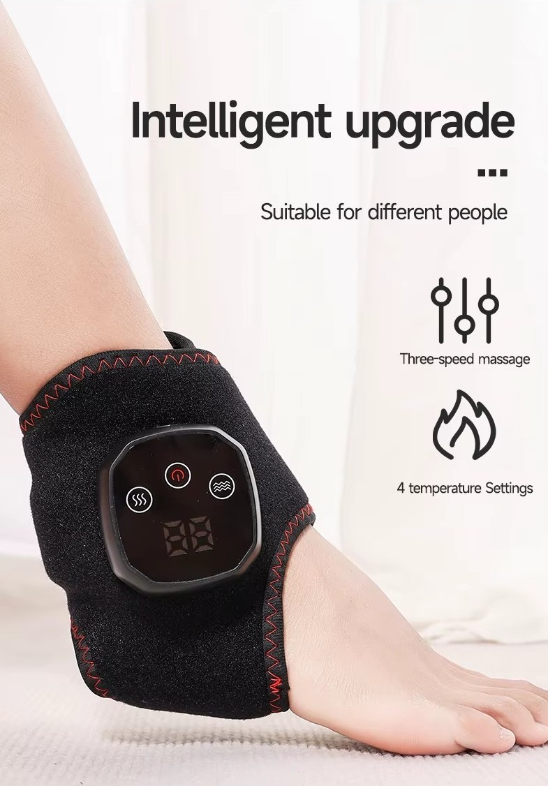 Ankle and Foot Massager with Heating and Vibration (1 piece)