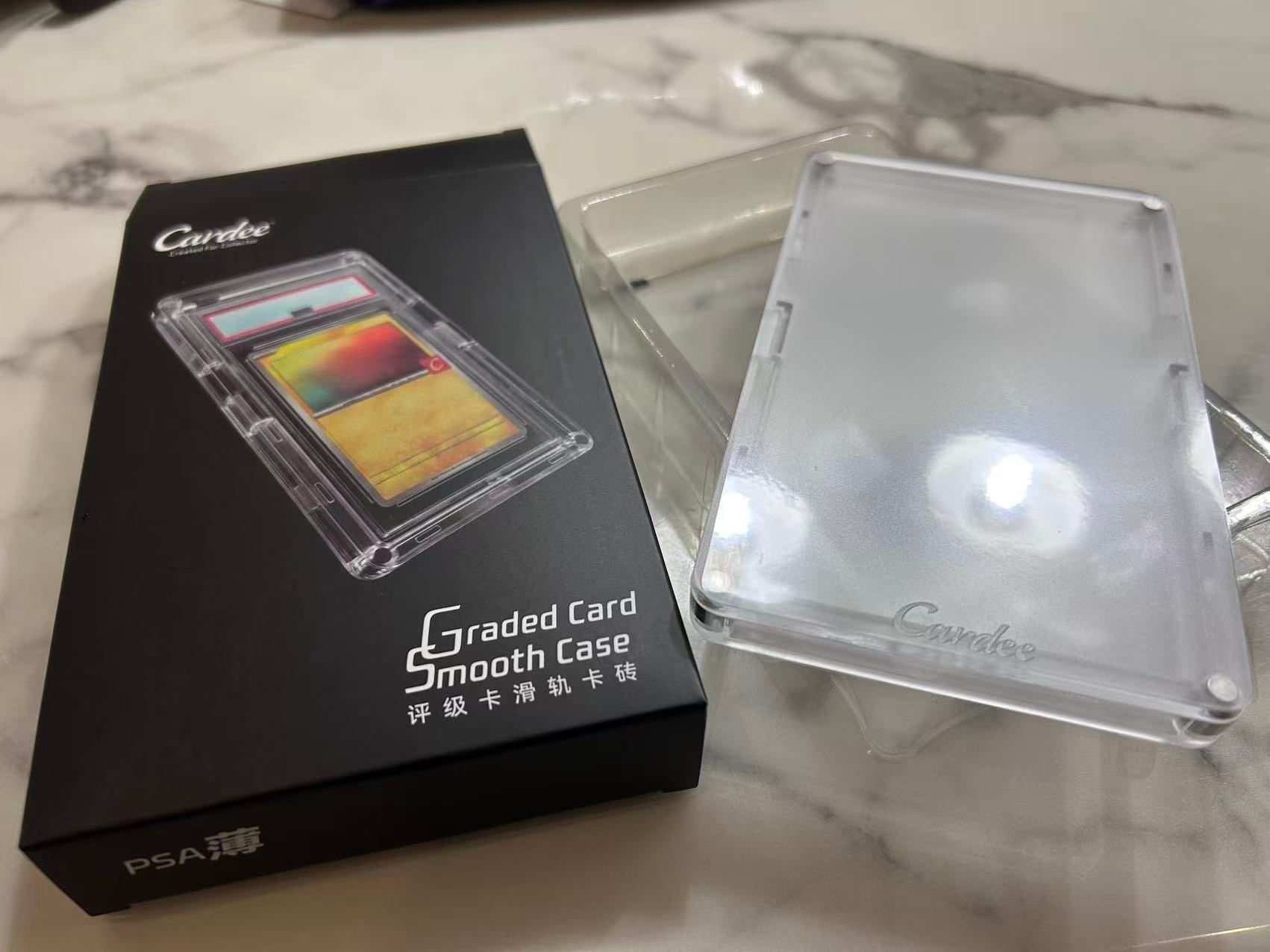 Collector's Card storage boxes plastic
