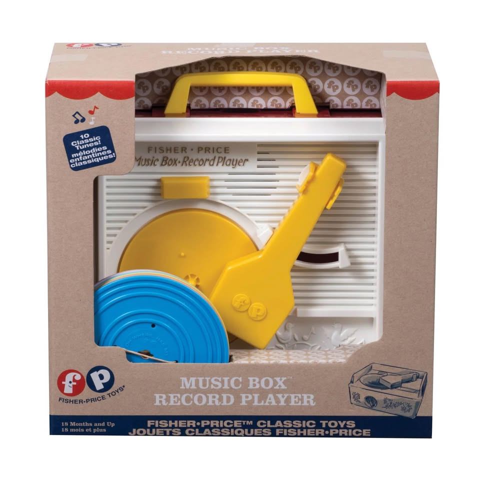 BNIB Fisher-Price Retro Music Box Record Player