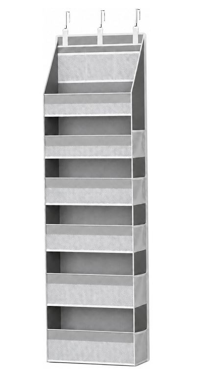 NEW~ 6-Tier Over-the-Door Organizer – 16 Pockets