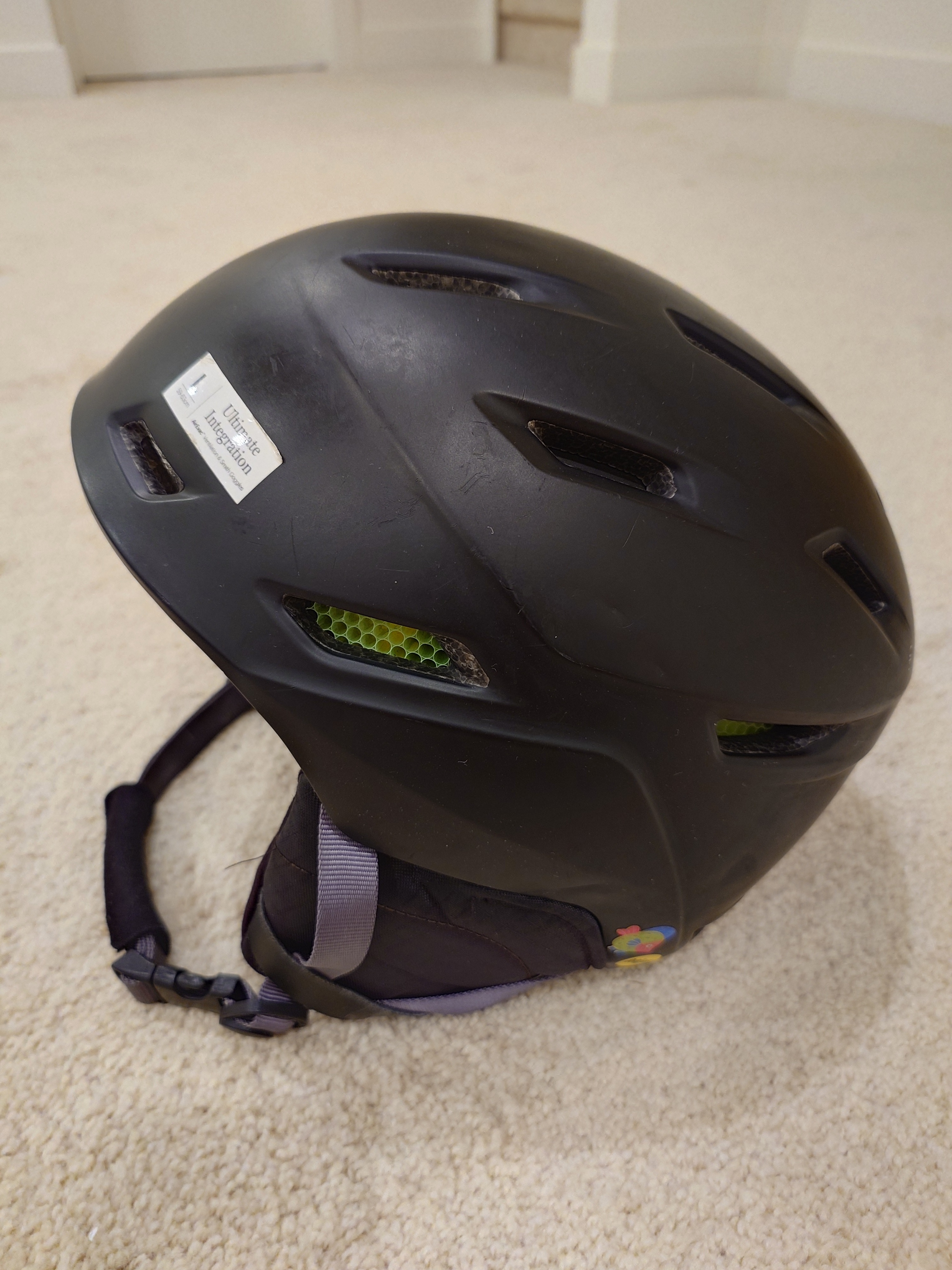 Ski Helmet Smith Mission Black Men's L (59-63cm) - photo 2
