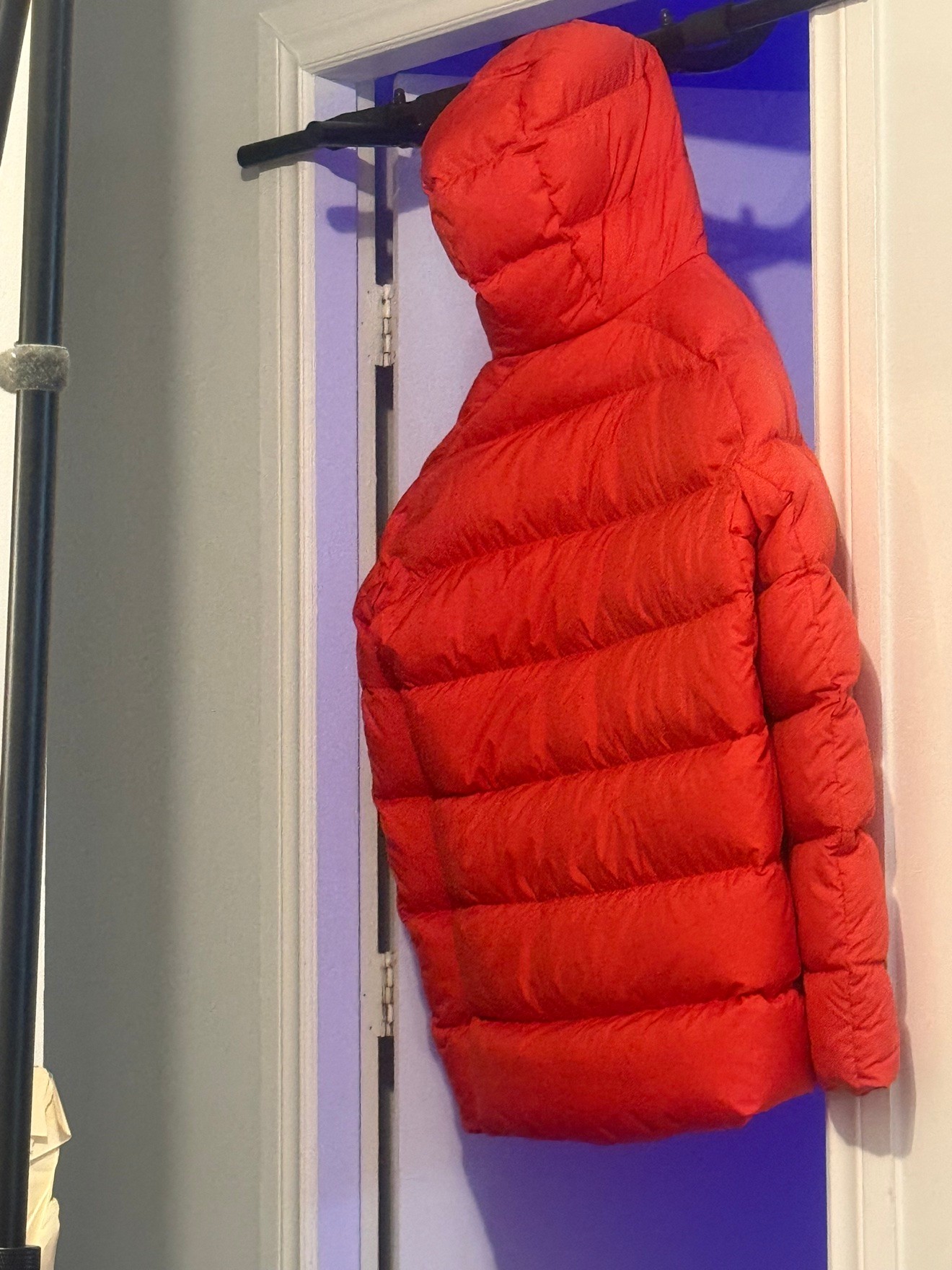 Lululemon Down For It All Jacket — Men's L, Red