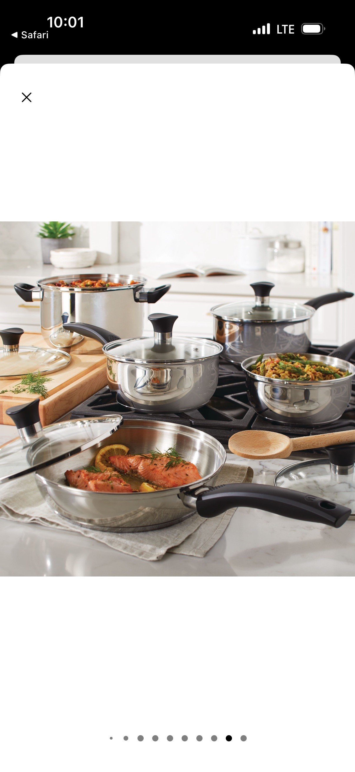Vida by PADERNO Stainless Steel Cookware Set – 10 Pieces - photo 5