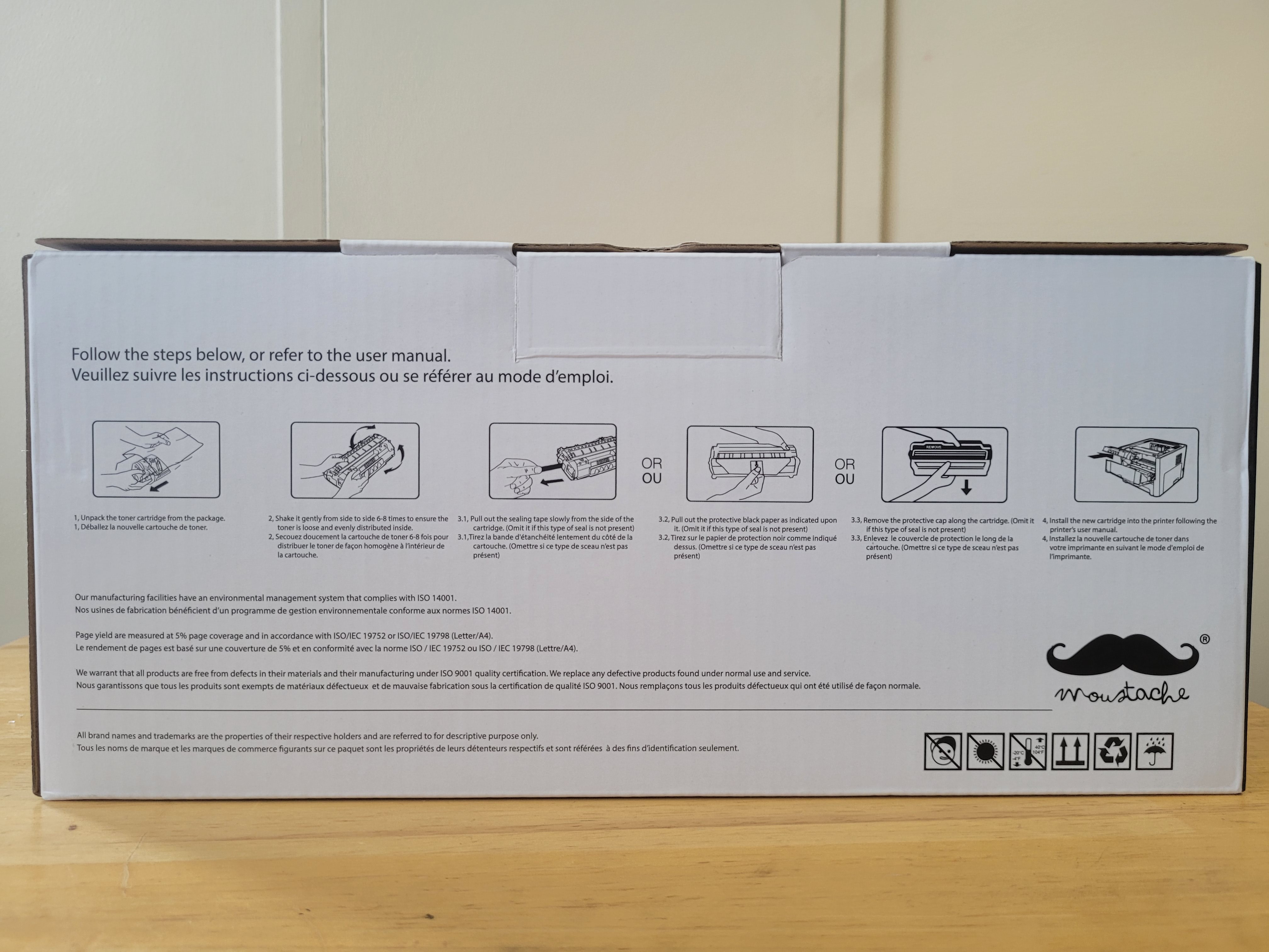 NEW Moustache TN830XL Compatible Black Toner Cartridge w/ Chip - photo 2