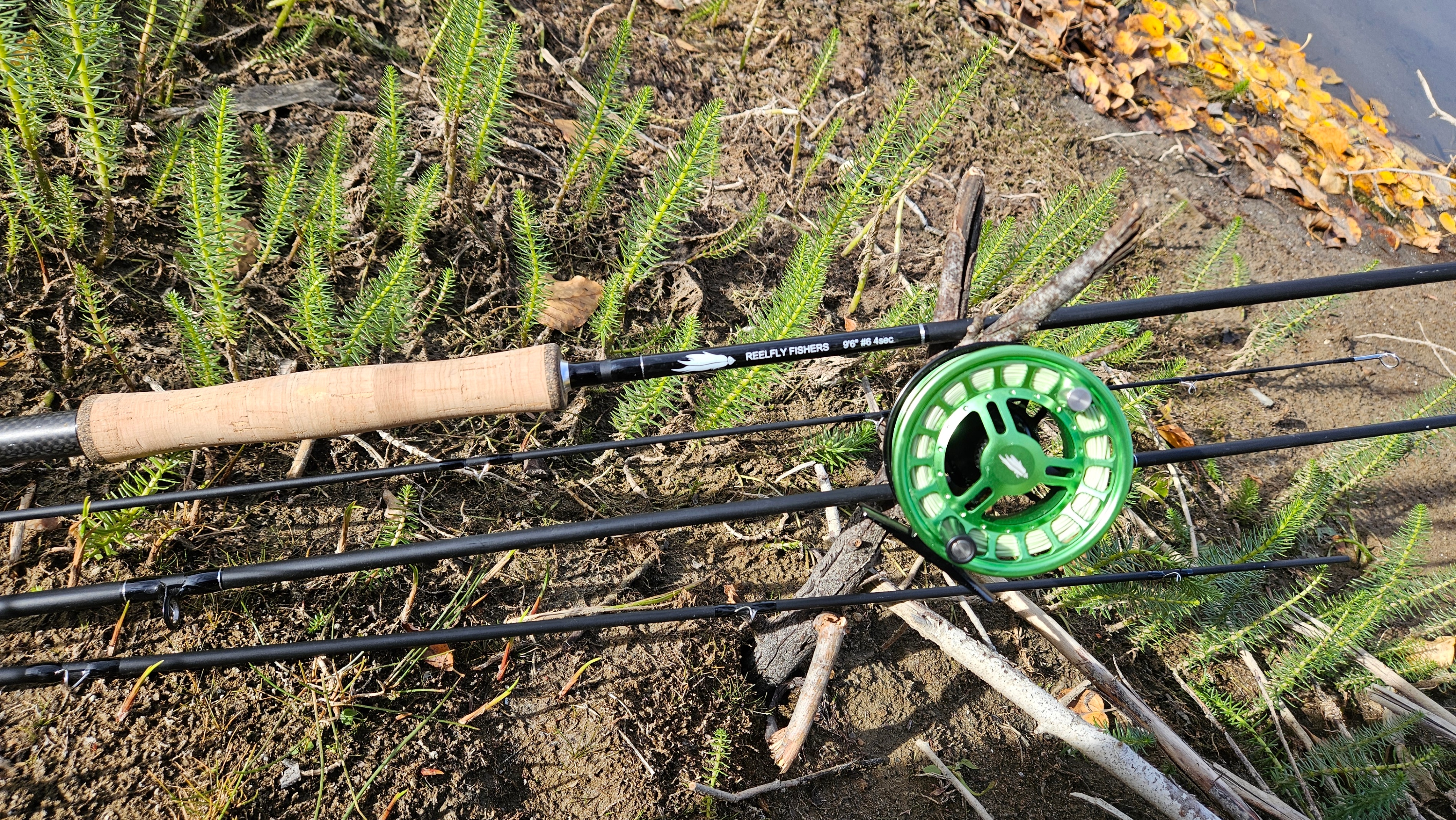Brand New 6wt Fly Fishing Kit - Rod, Reel, Line, Backing, Tippet