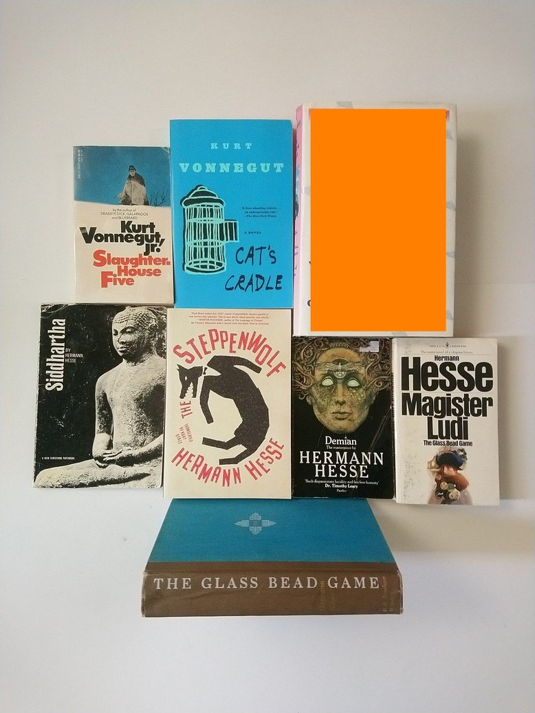 Kurt Vonnegut / Hermann Hesse books!
