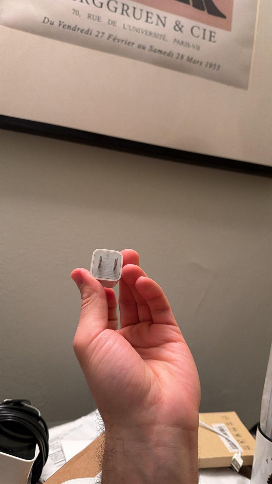 Apple 5W USB Wall Charger Cube A1385 – Original - photo 2