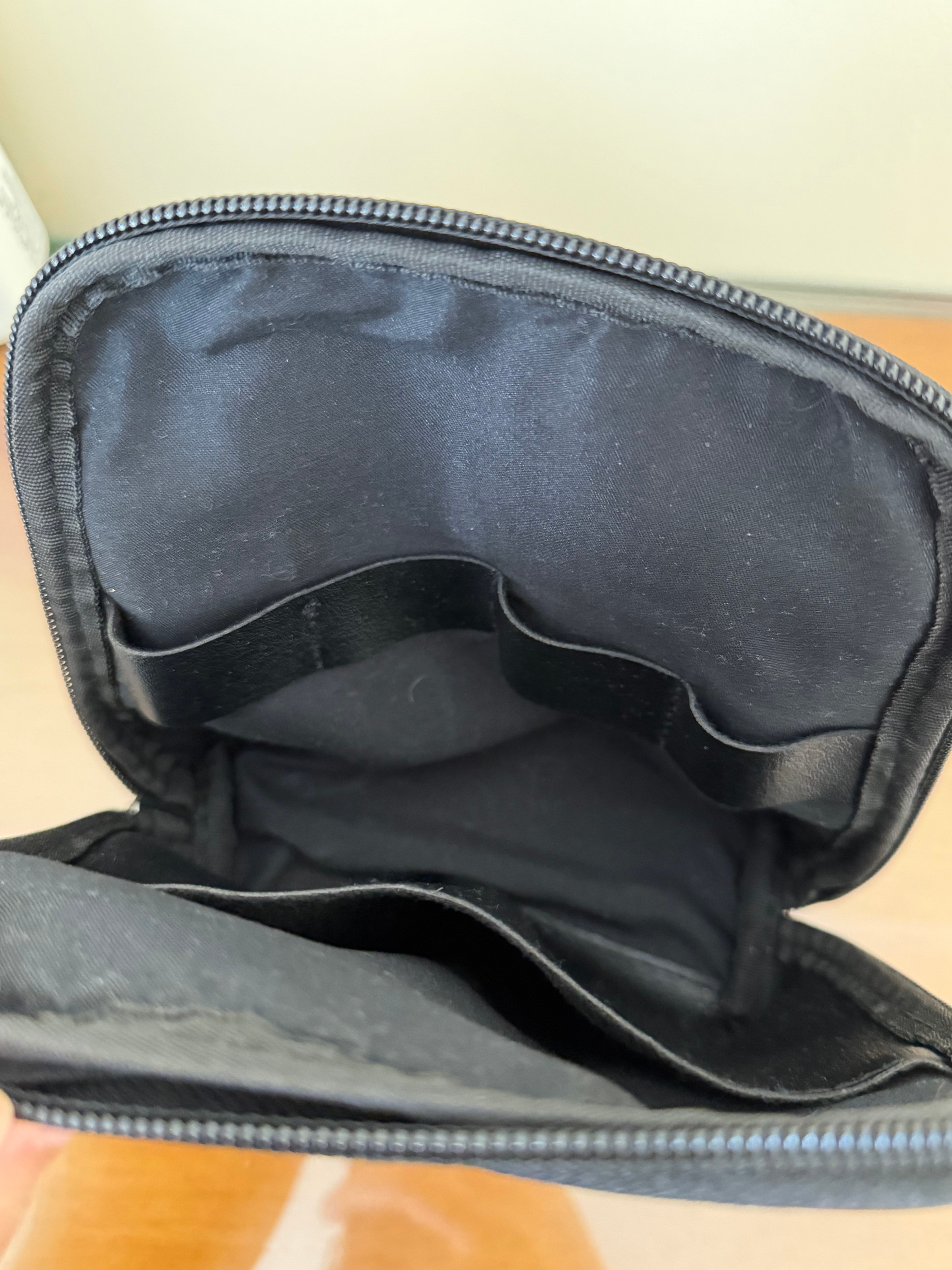 THIS IS GROUND Zippered Organizer Pouch – Black - photo 3