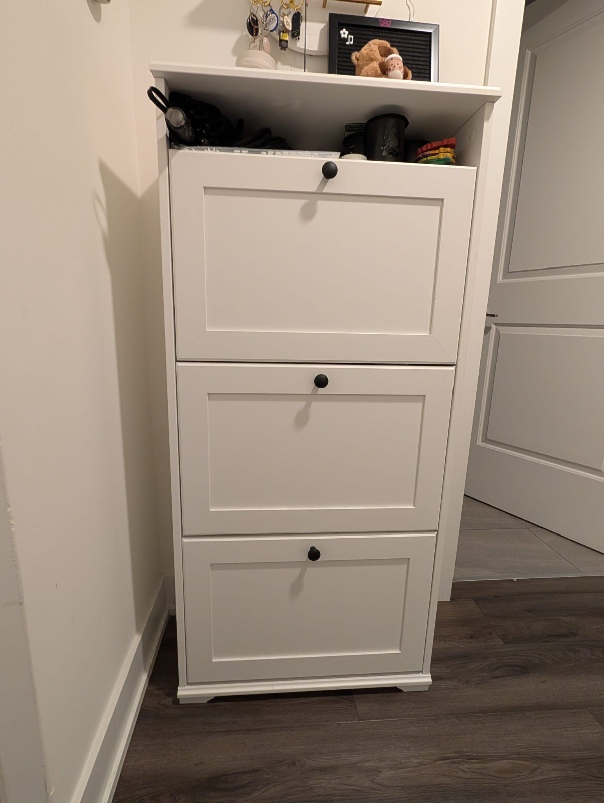 IKEA Shoe Cabinet - White