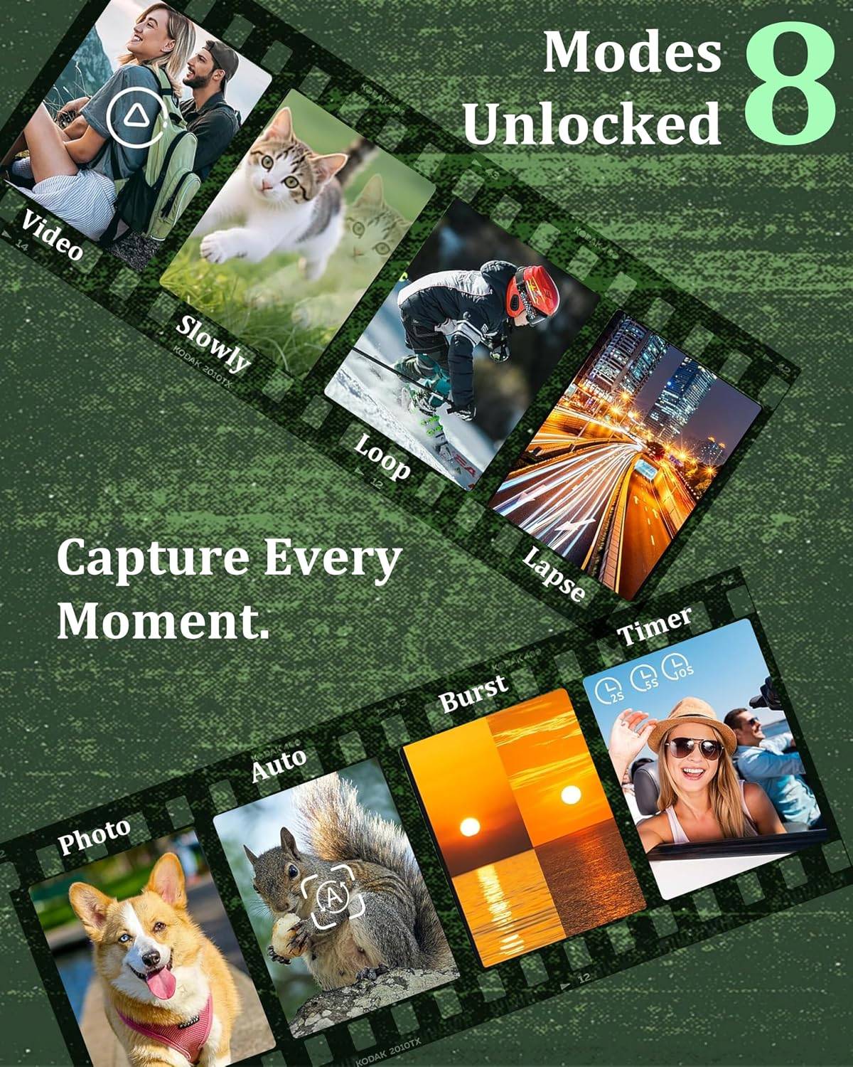 4K 64MP Digital Vlogging Camera with 180° Flip Screen - photo 2