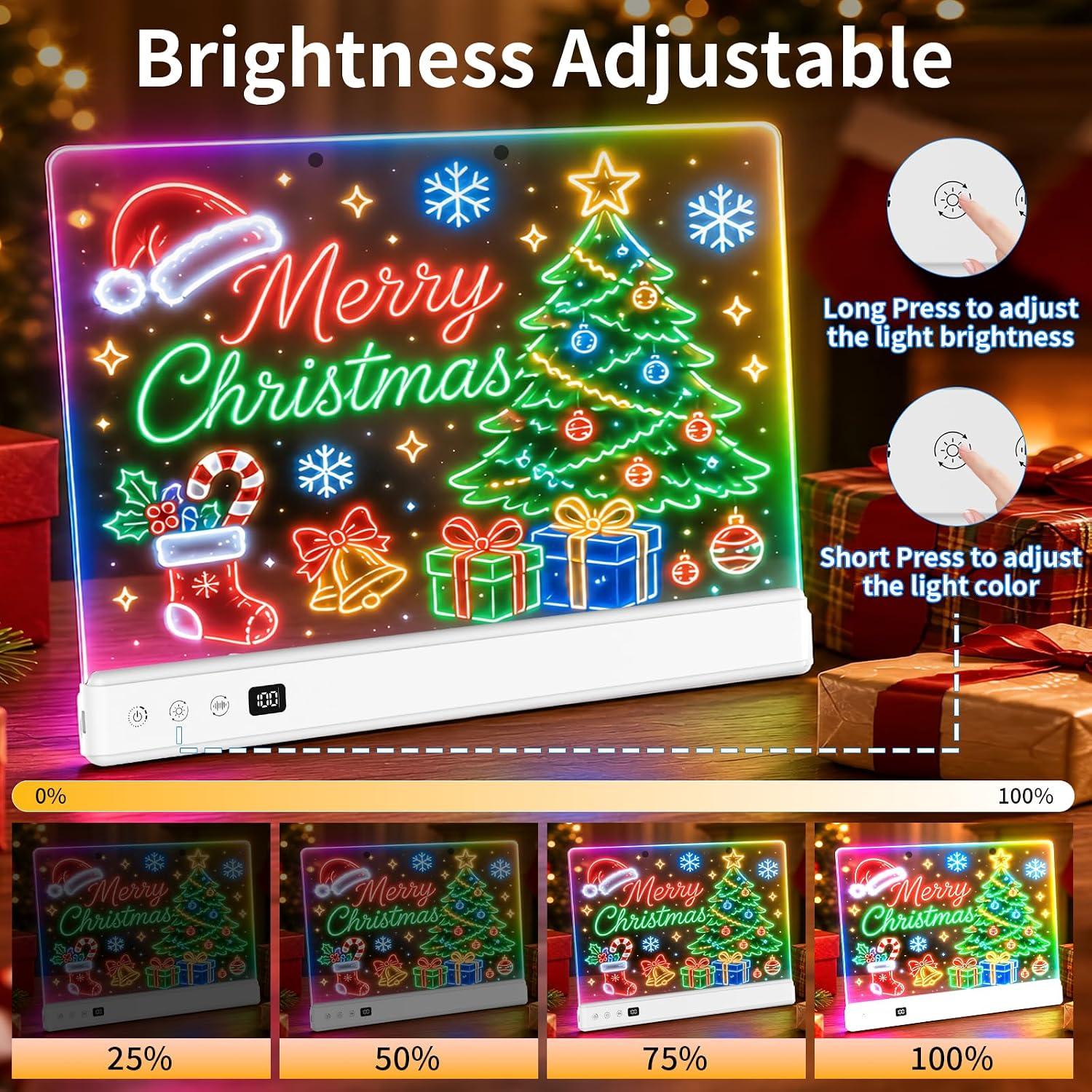 LED Drawing Board for Kids, Rechargeable - photo 5