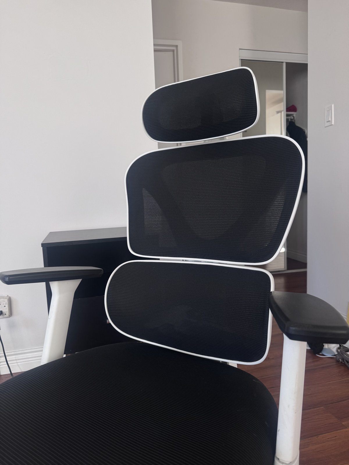 Ergonomic Office Chair, Lumbar and Neck Support, Adjustable - photo 2