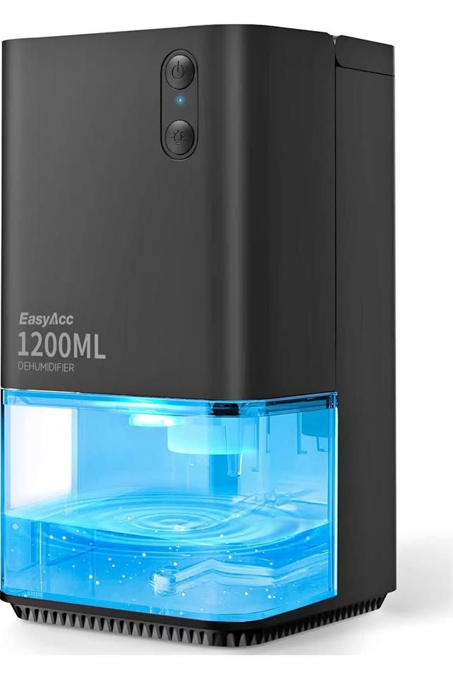 1200ML Dehumidifier, 450 sq ft, Ultra Quiet, Auto Shut-Off (New)