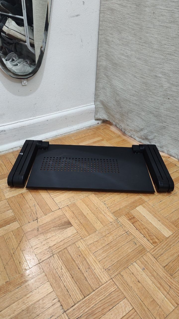 Adjustable Laptop Stand Portable Tablet Bed Tray Table - photo 2