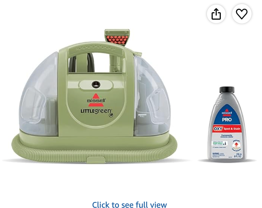 BISSELL Little Green Portable Carpet & Upholstery Cleaner